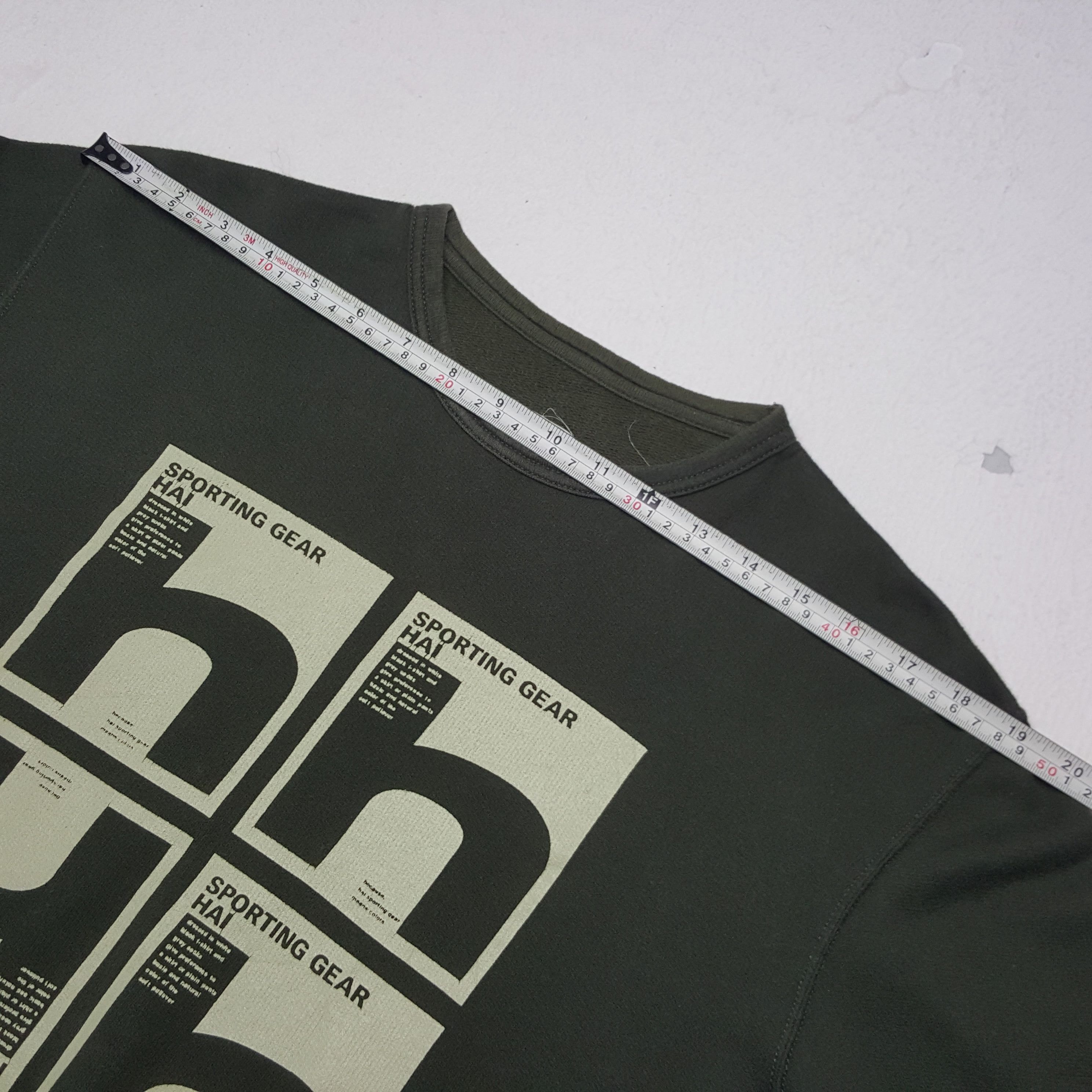 Hai Sporting Gear × Issey Miyake × Vintage Vintage Hai Sporting Gear by Issey Miyake Japan Brand Tshirt Size US L / EU 52-54 / 3 - 5 Thumbnail