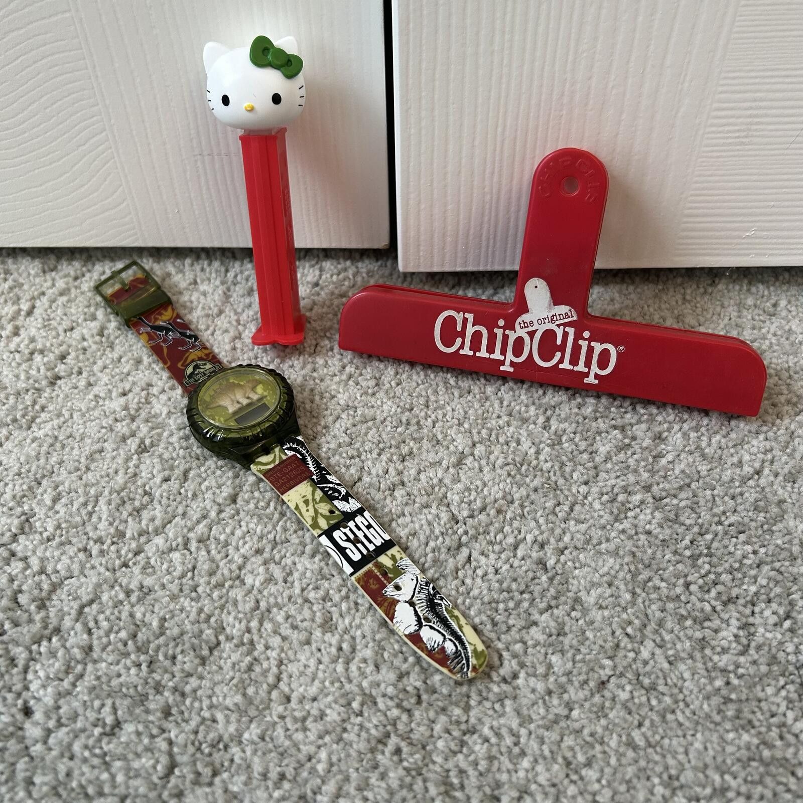 Other LOT OF 3 - orig Clip,Hello Kitty Pez, 1997 Burger King Watch Size ONE SIZE - 1 Thumbnail