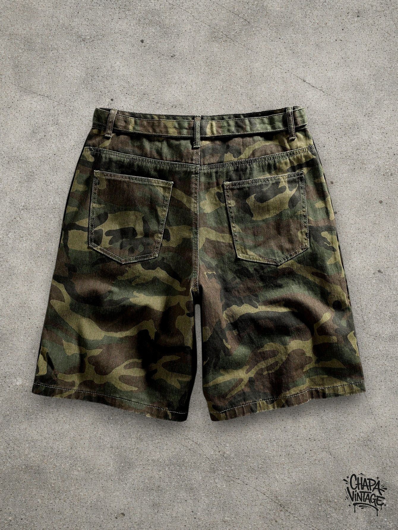 Japanese Brand Camo cargo shorts Size US 32 / EU 48 - 2 Thumbnail