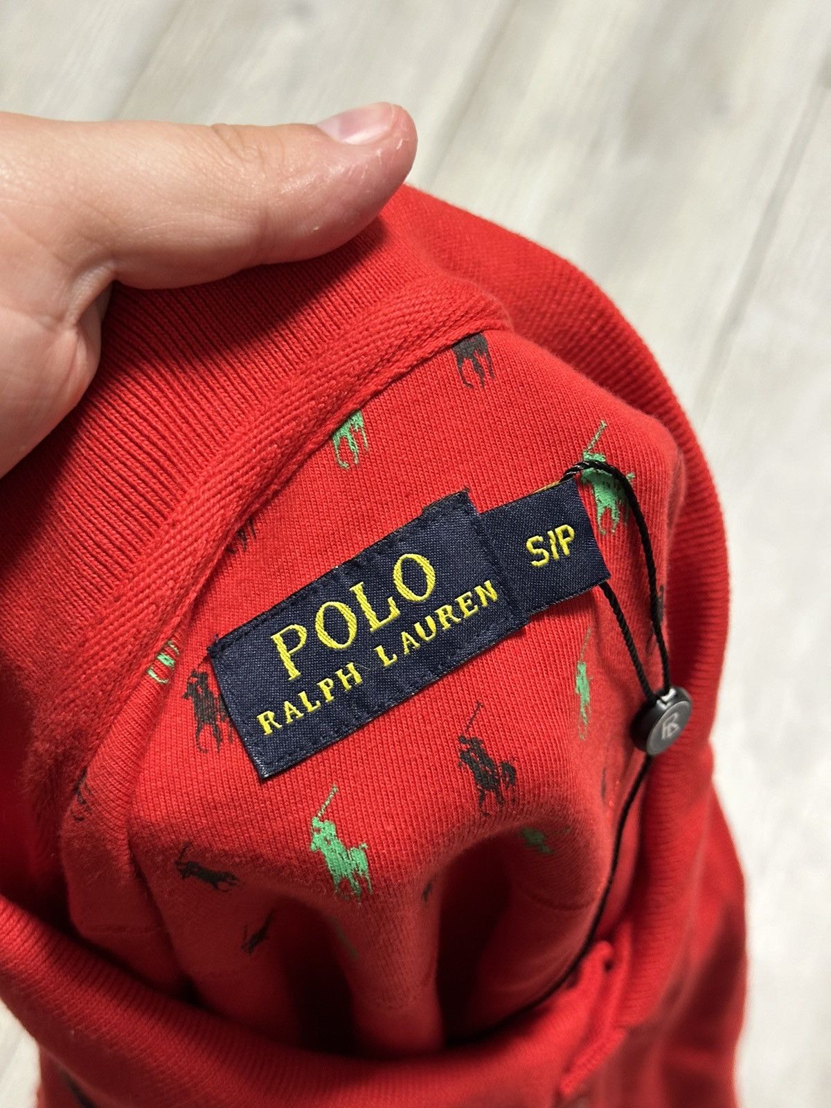 Vintage Vintage Polo Ralph Lauren Bear Long Sleeve Baggy Y2K 90s Size US S / EU 44-46 / 1 - 4 Thumbnail