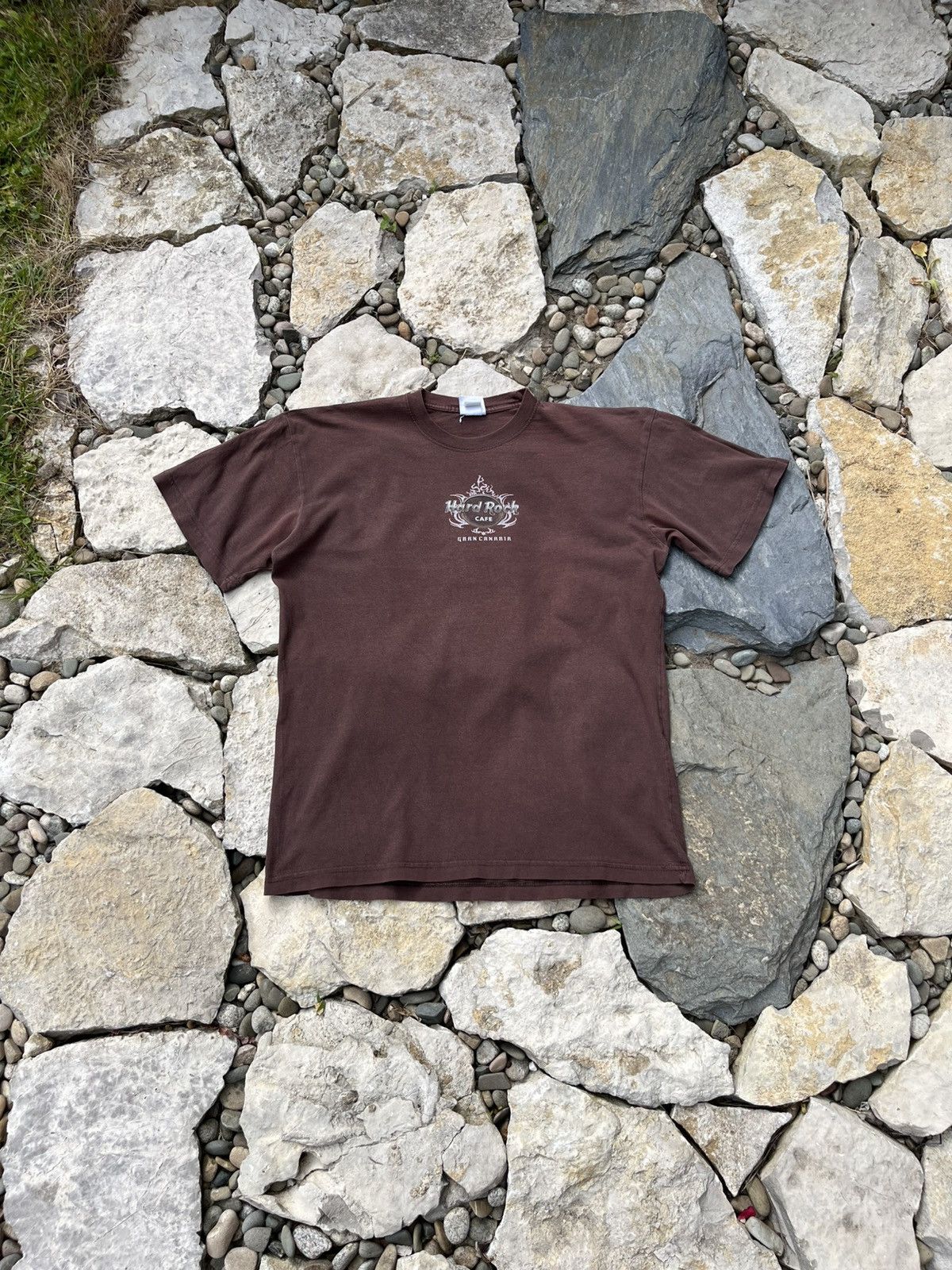 Hard Rock Cafe × Japanese Brand Vintage Hard Rock Cafe Gran Canaria washed dragon y2k tee Size US L / EU 52-54 / 3 - 2 Thumbnail