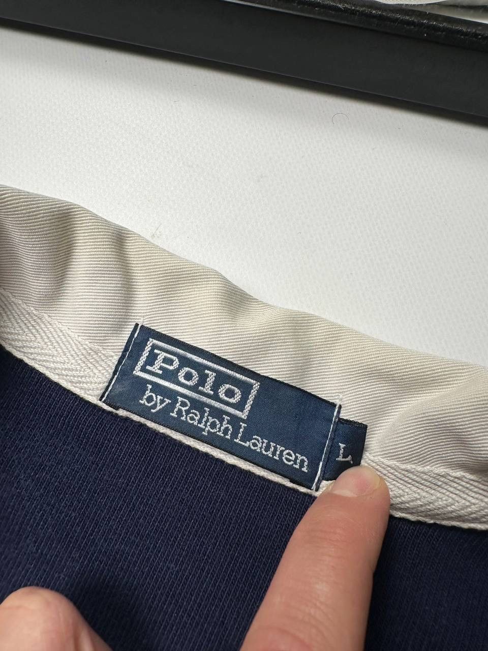 Polo Ralph Lauren 00s Vintage Rugby Polo Ralph Lauren PRL Striped Boxy Fit Size US L / EU 52-54 / 3 - 8 Thumbnail