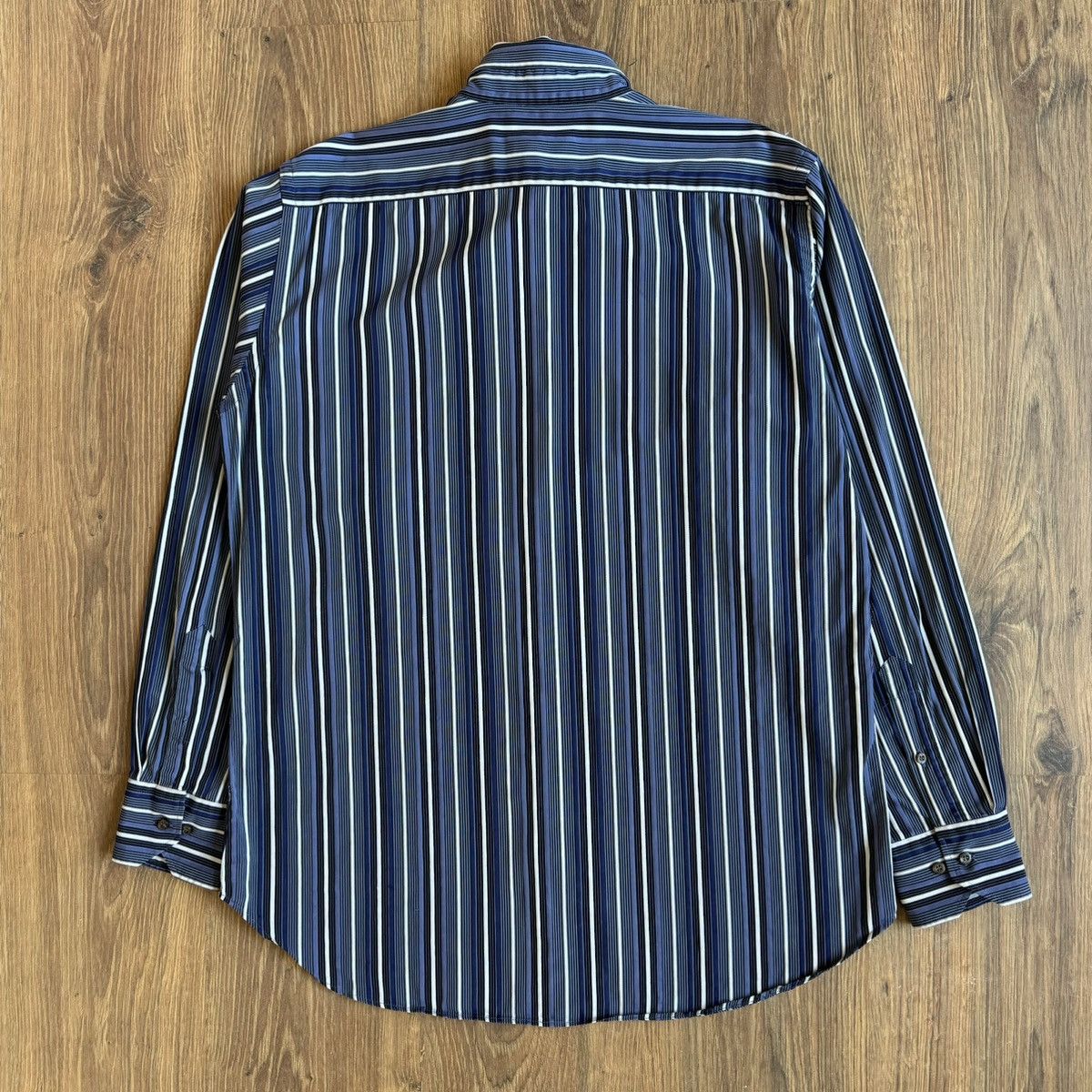 Etro Etro Button Up Striped Shirt Men’s 41 Made In Italy Size US L / EU 52-54 / 3 - 4 Thumbnail
