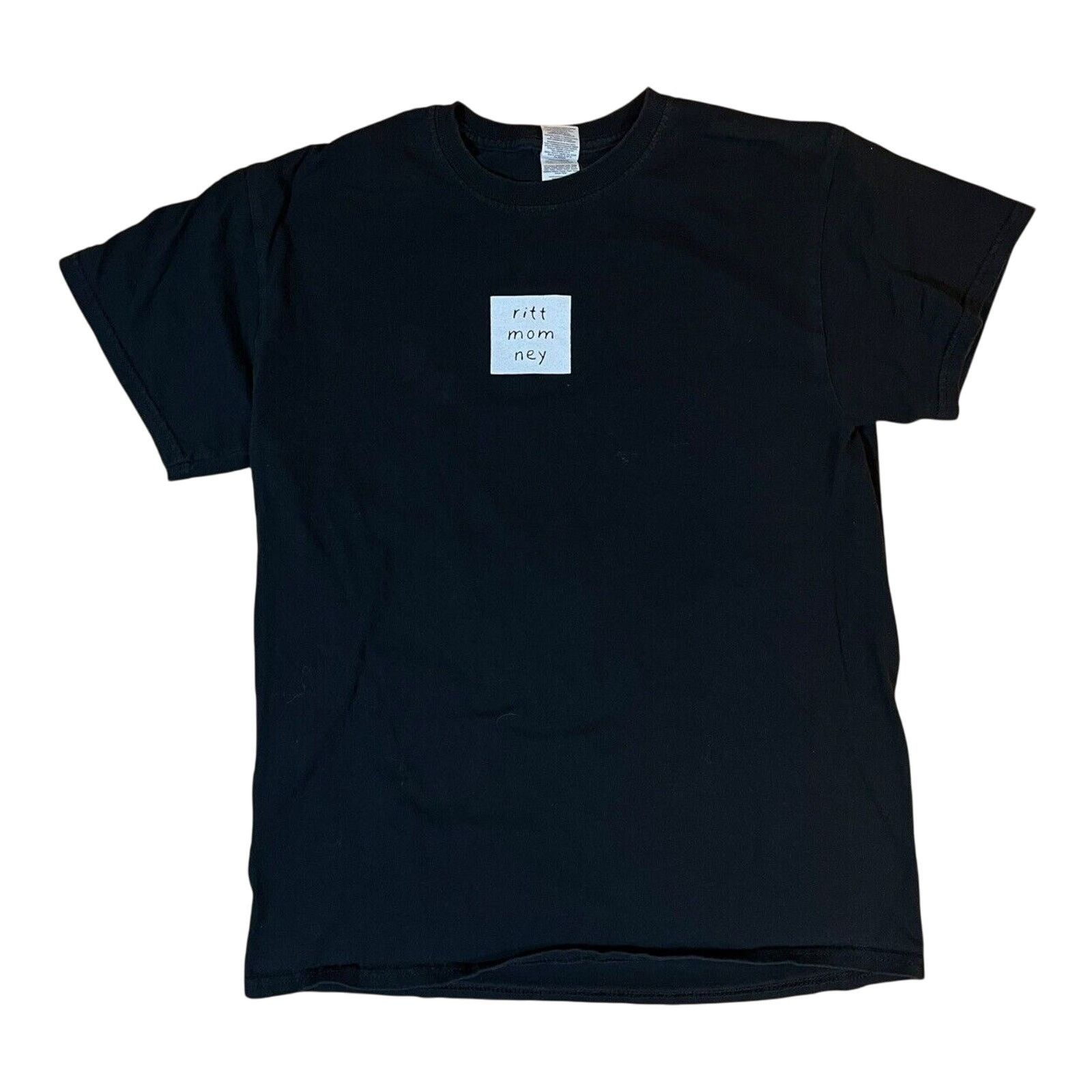 Gildan Rare Ritt Momney Black Graphic T-Shirt Size Medium Indie Pop Size US M / EU 48-50 / 2 - 2 Thumbnail