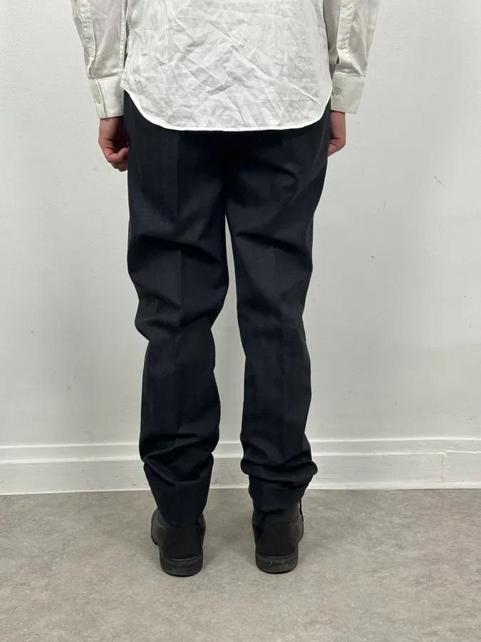 Yohji Yamamoto Yohji Yamamoto Black Wool Tailored Pants Size US 34 / EU 50 - 4 Thumbnail