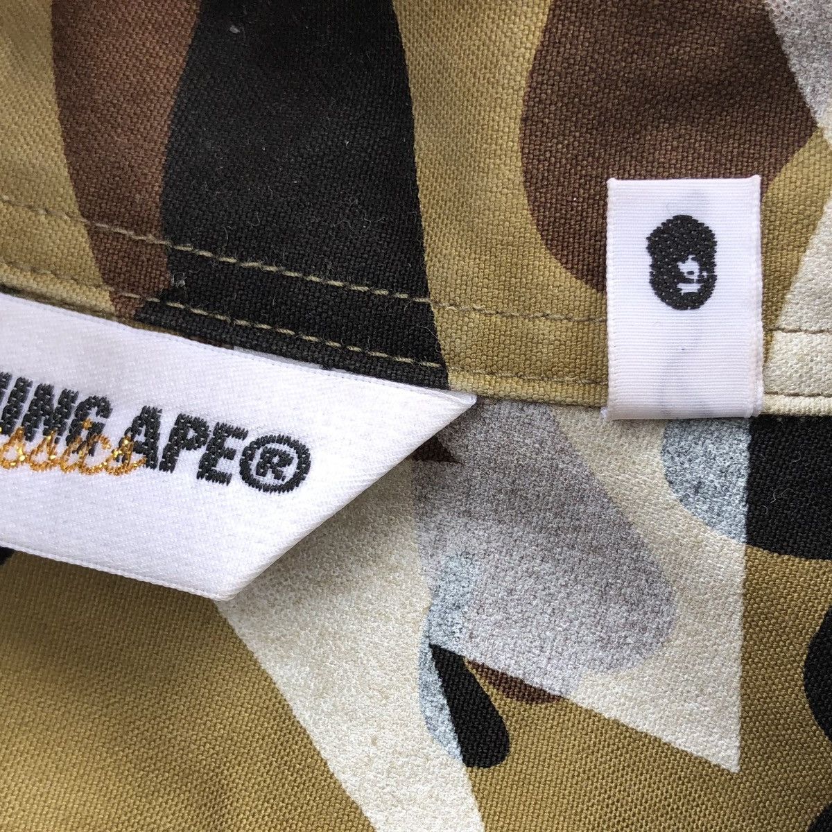 Bape OG BAPE STA 1st Camo Green Short Sleeve Size US L / EU 52-54 / 3 - 12 Thumbnail