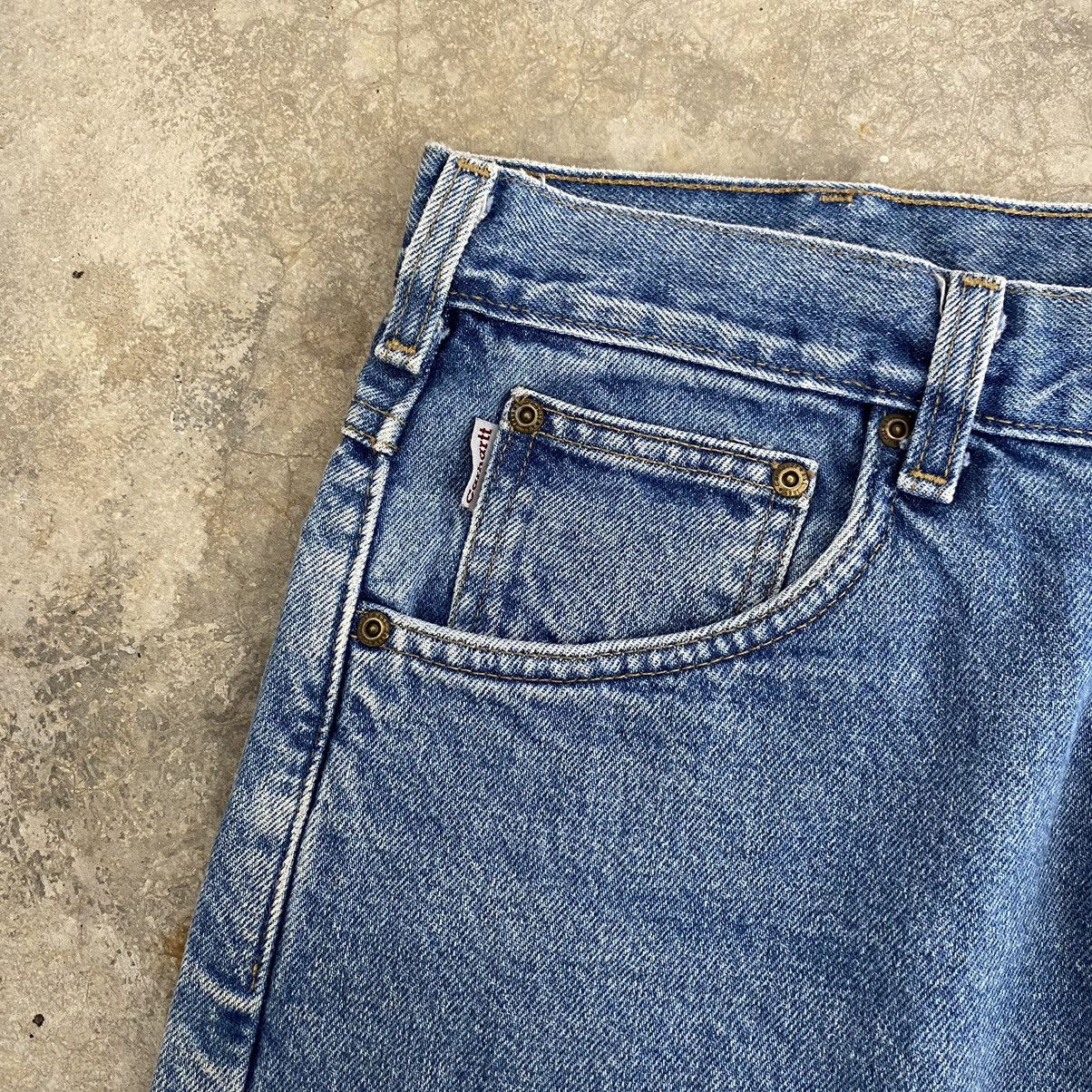 Carhartt Vintage Carhartt Blanket Lined Relaxed Fit Denim Jeans Size US 35 - 14 Thumbnail