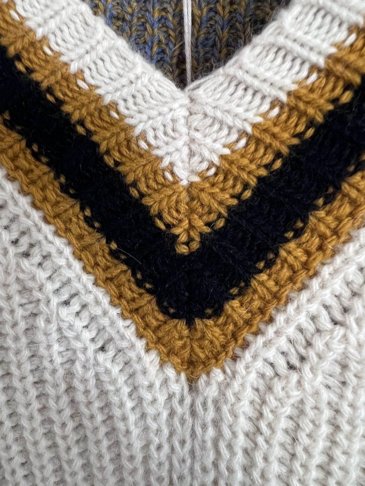 Marni $1.5K Alpaca-blend two-sided “College” sweater/jumper, IT52 Size US L / EU 52-54 / 3 - 6 Thumbnail