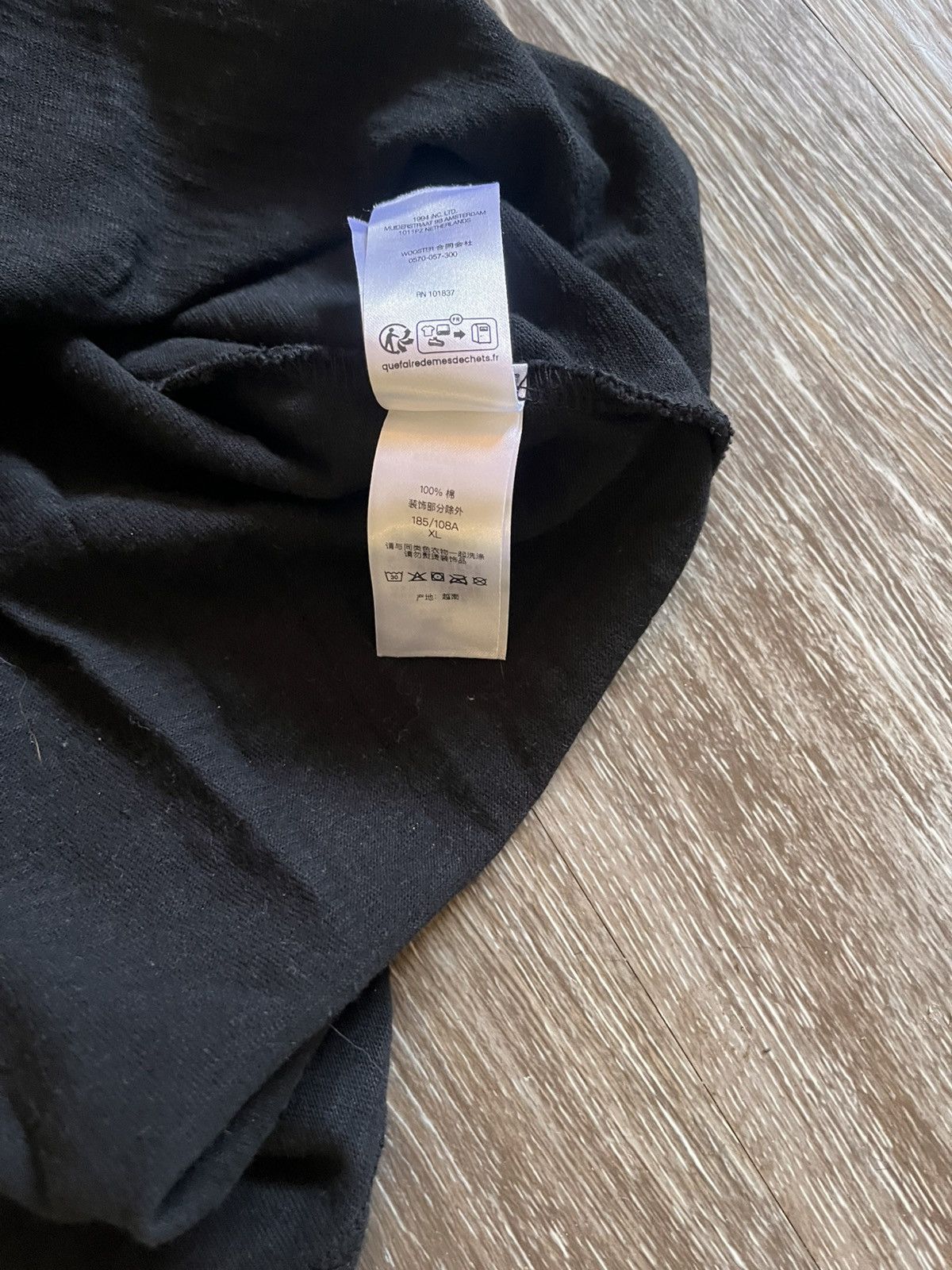 Supreme Supreme pocket tee black Size US XL / EU 56 / 4 - 6 Thumbnail