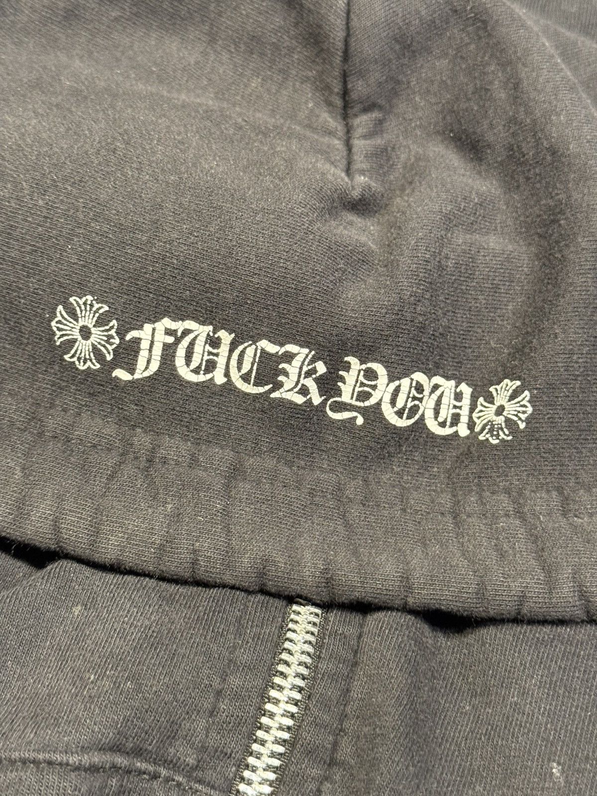 Chrome Hearts Chrome Hearts Fuck You Zip Up Hoodie Size US L / EU 52-54 / 3 - 6 Thumbnail