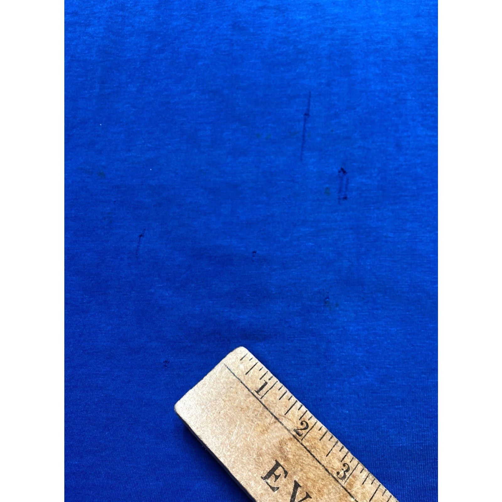 Vintage VINTAGE Healthknit T-Shirt V-Neck Shirt Men 4XL Blue 1980s Distressed Thin Soft Blank Size US XXL / EU 58 / 5 - 4 Thumbnail