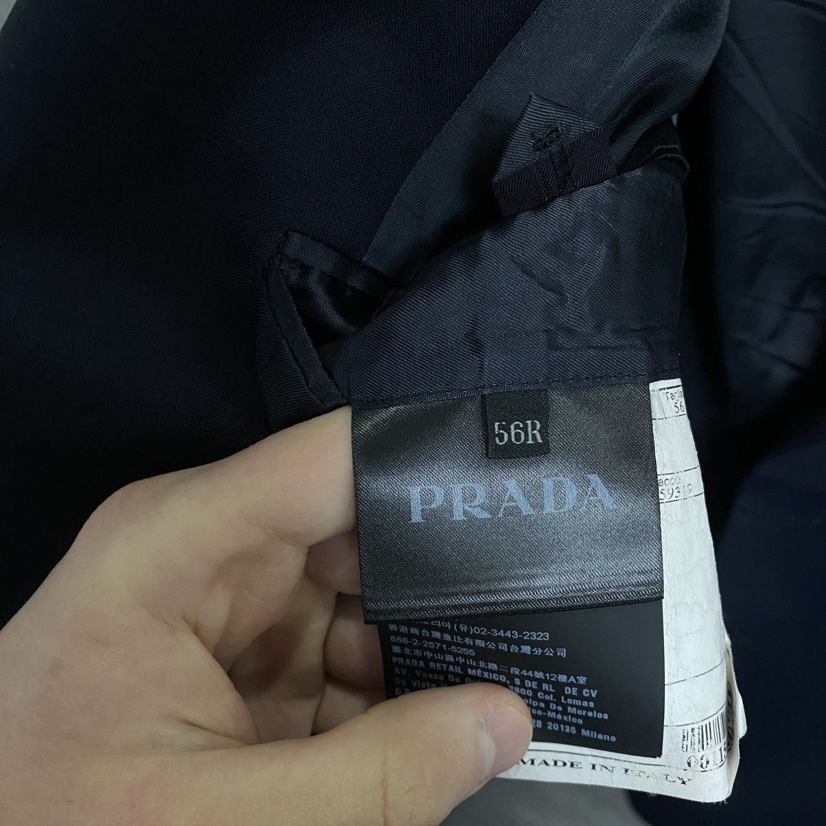 Prada Vintage Prada Blazer Jacket Size 54R - 10 Thumbnail