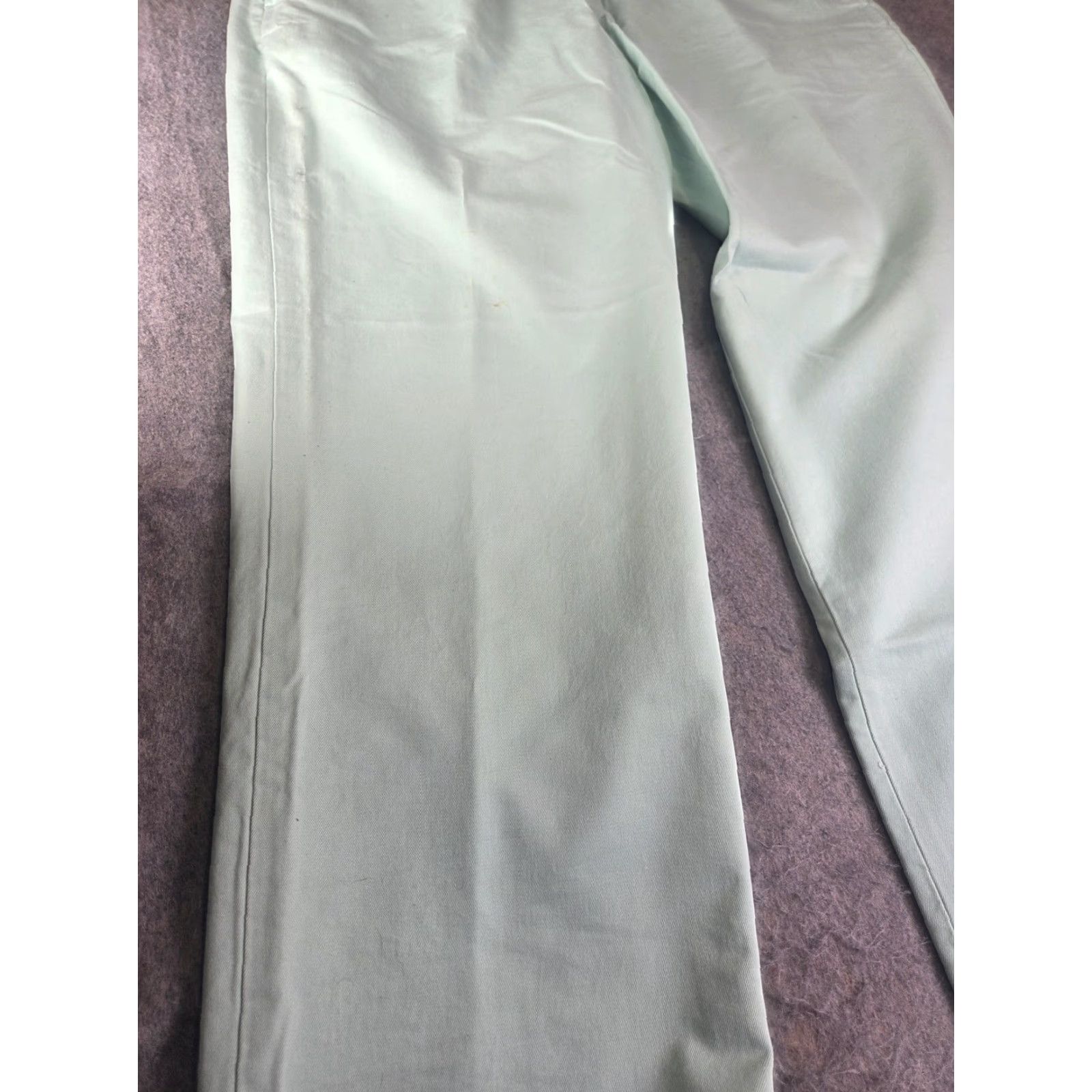 Vineyard Vines Vineyard Vines Pants Mens 36x30 Green Chino Flat Front Classic Prep Cotton Size US 36 / EU 52 - 2 Thumbnail