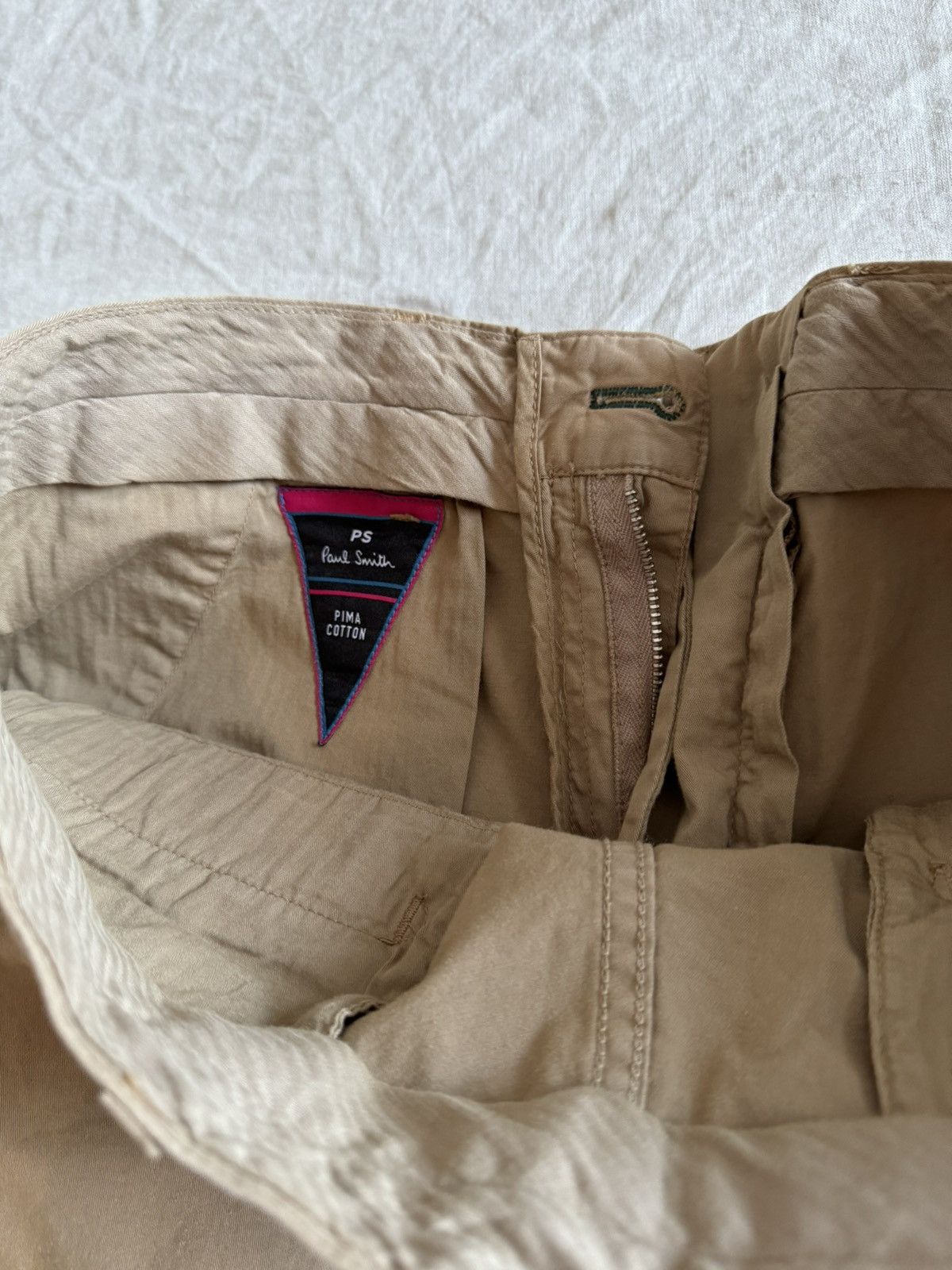 Paul Smith BNWT PS Paul Smith 32 classic trousers beige pants straight Size US 32 / EU 48 - 7 Thumbnail