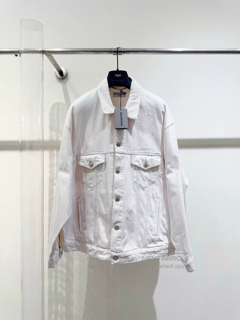Balenciaga Balenciaga Denim Jacket Size US XS / EU 42 / 0 - 1 Thumbnail