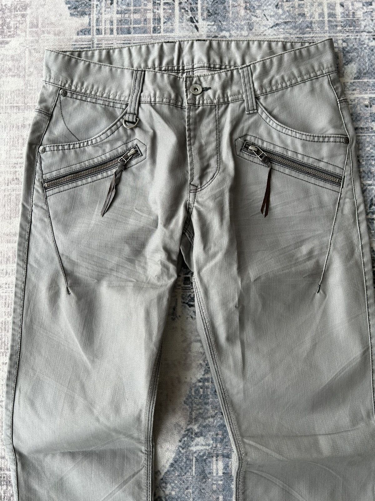 If Six Was Nine Hideaways Flared Y2k Pants Size US 31 - 5 Thumbnail