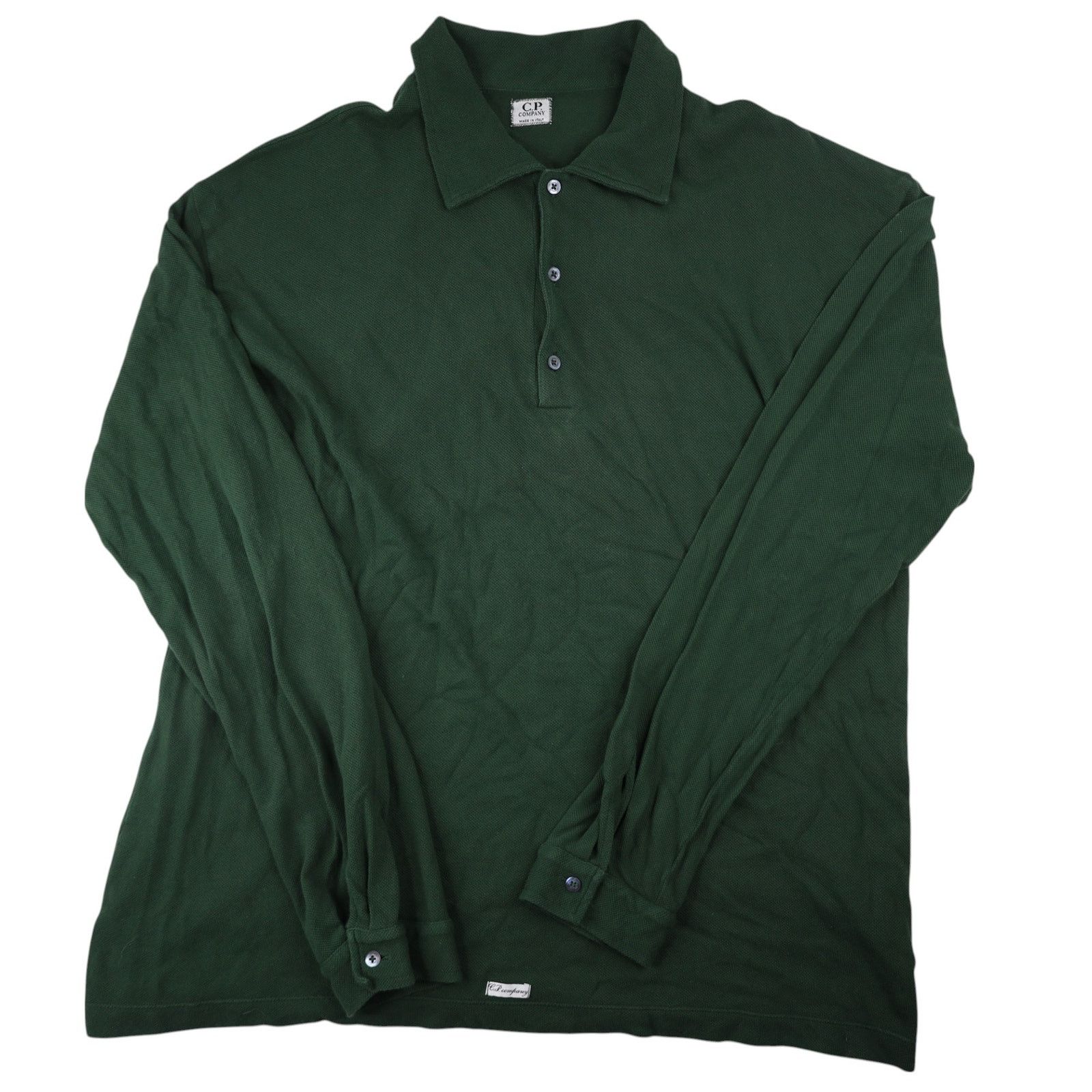 C.P. Company × Vintage Vintage C.P. Company Long Sleeve Polo Shirt Size US XL / EU 56 / 4 - 1 Thumbnail