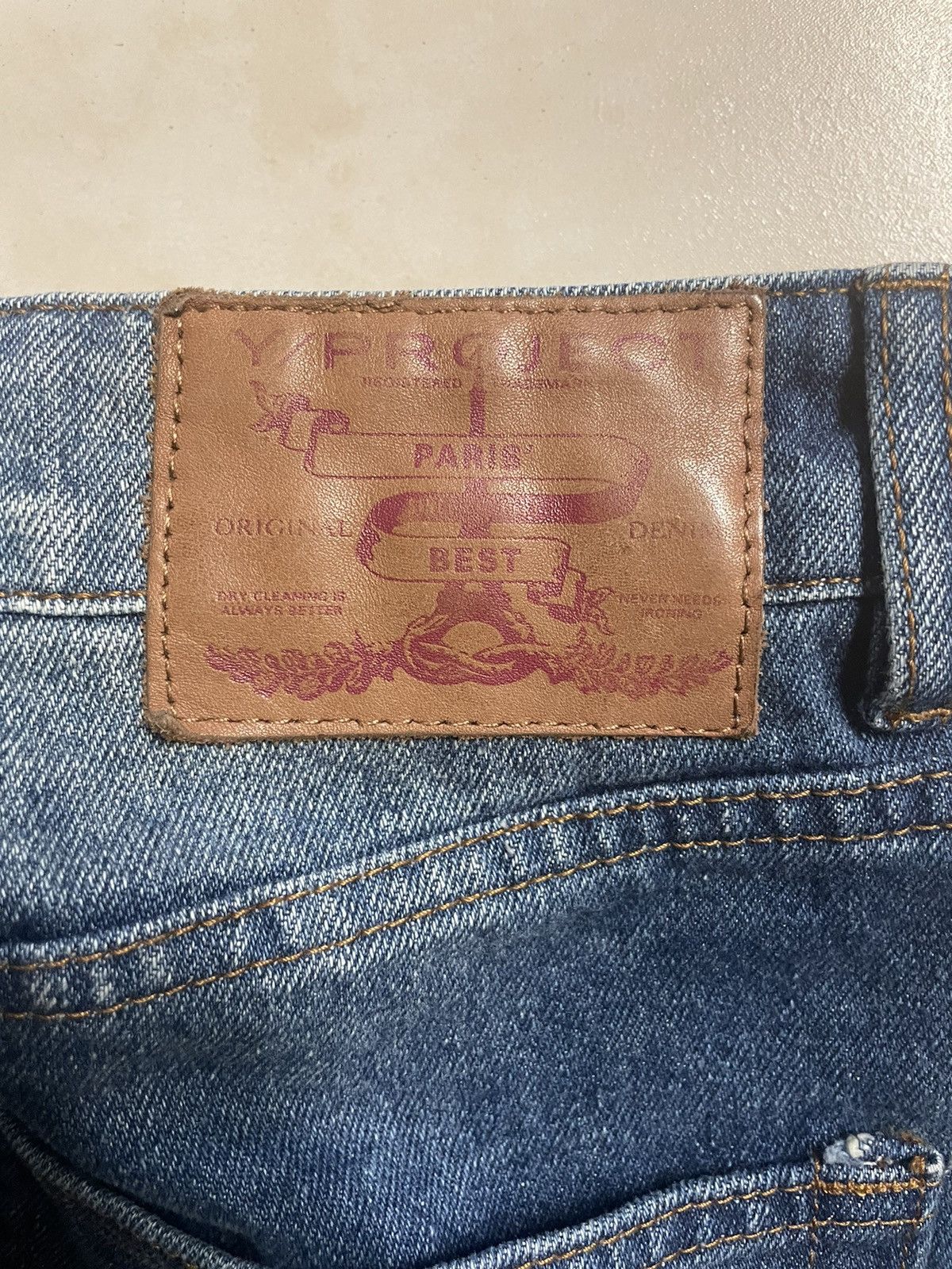 Japanese Brand Vintage Y2K Flared Denim Jeans Size US 31 - 6 Thumbnail