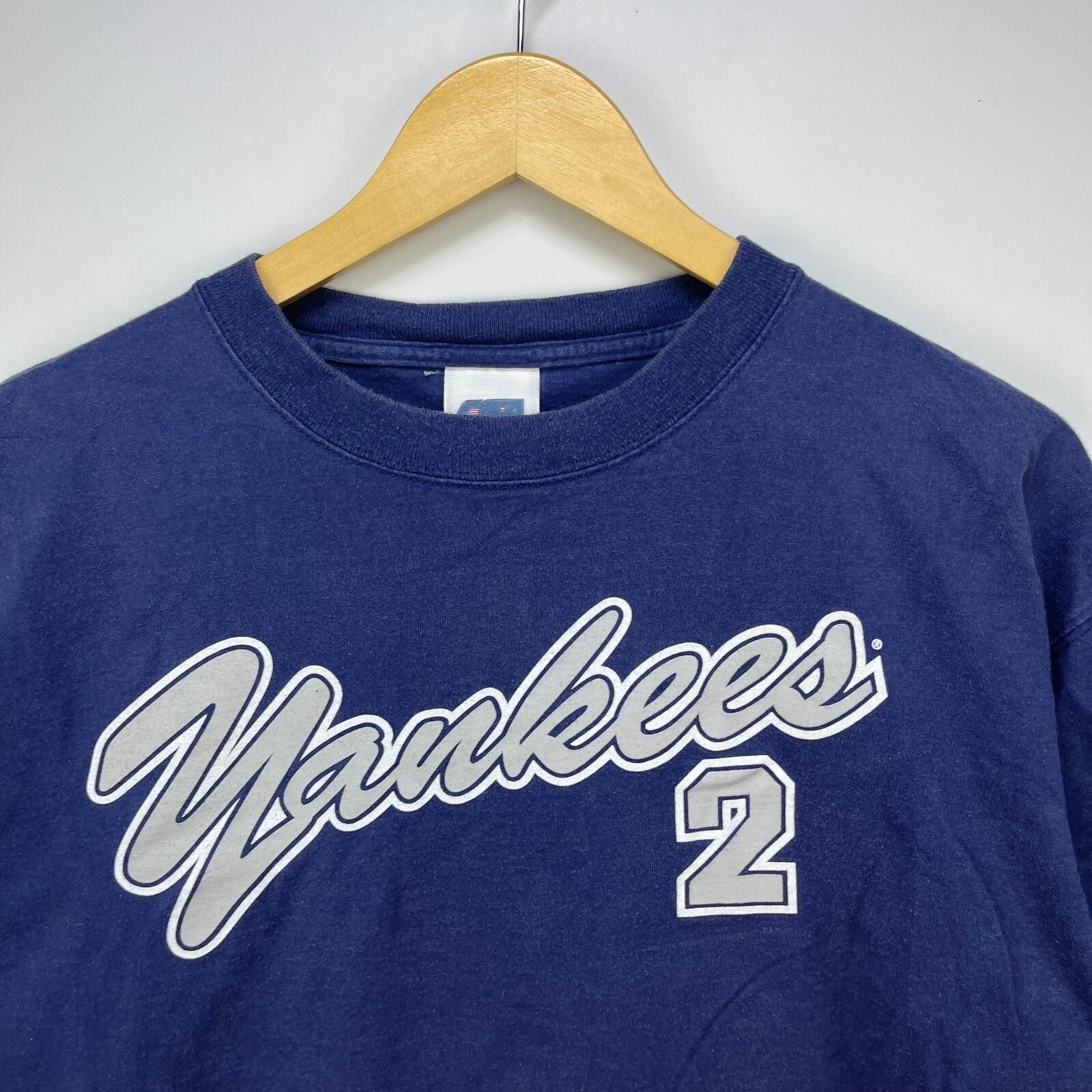 Other Vintage New York Yankees Derek Jeter Sun Faded T-Shirt Large Size ONE SIZE - 3 Thumbnail