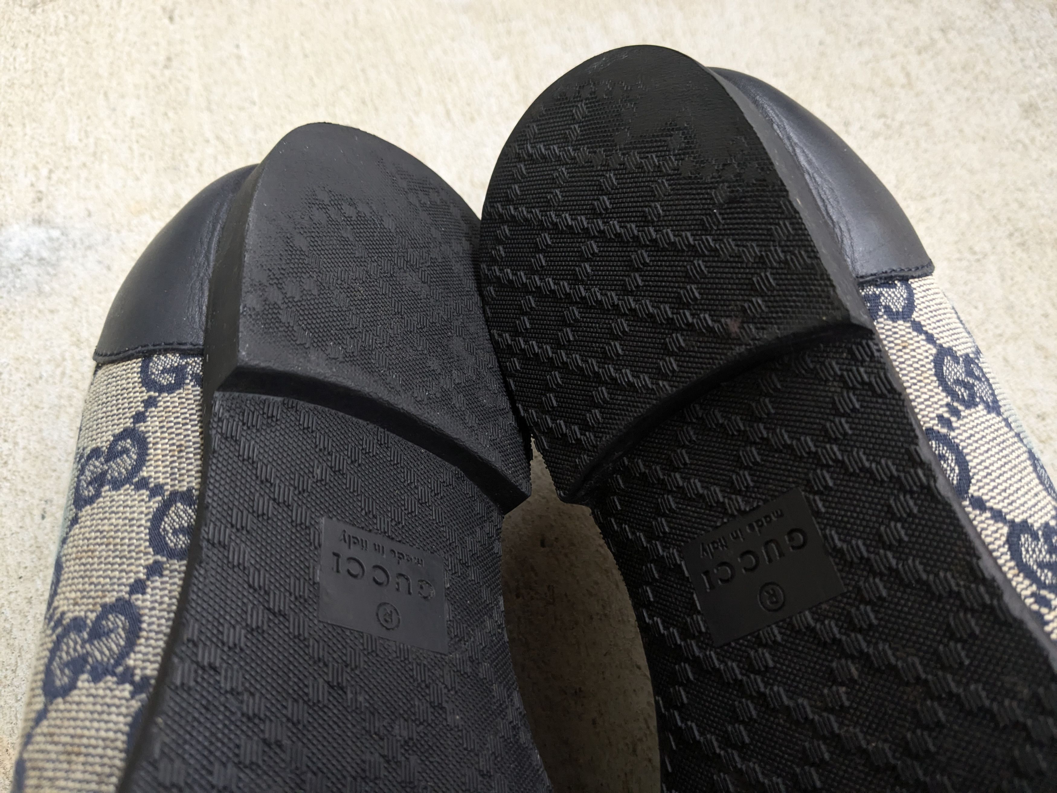 Gucci Gucci Horsebit Loafers Monogram Logo Canvas 8.5 Buckle Size US 8.5 / EU 41-42 - 20 Thumbnail