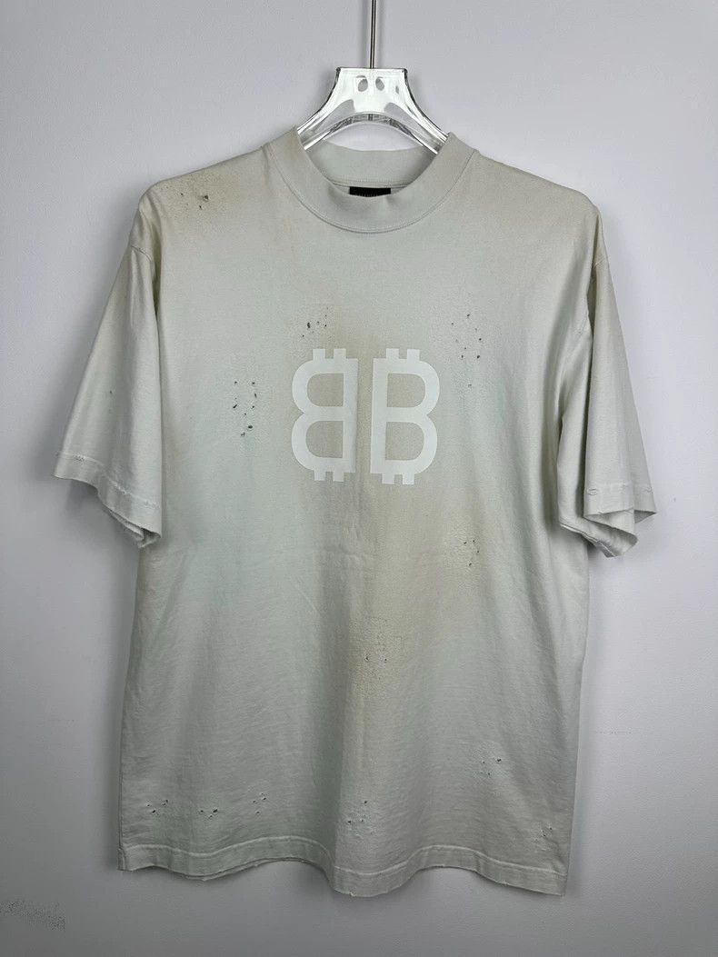 Balenciaga Balenciaga Double B short sleeves 2502-Nextarrow Size US XXS / EU 40 - 1 Thumbnail