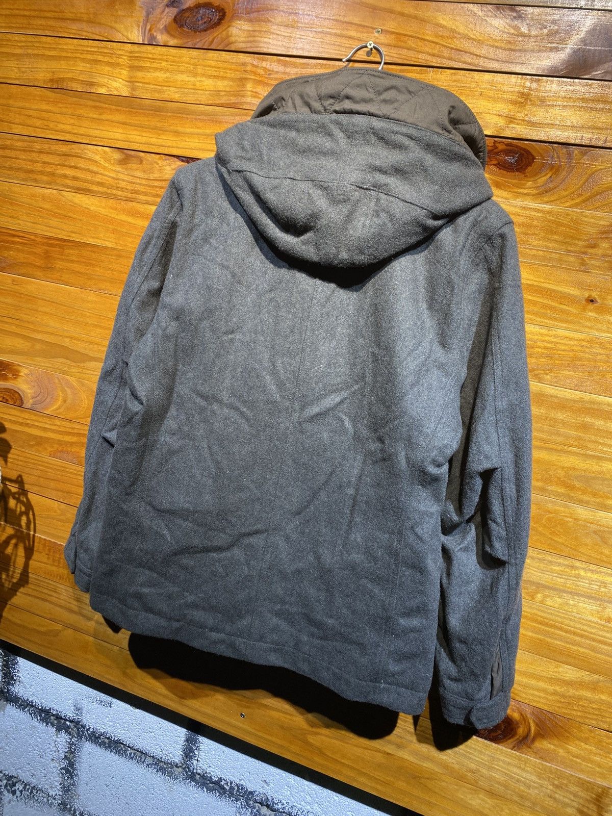 United Arrows UNITED ARROWS GREEN LABEL RELAXING MILITARY WOOL JACKET Size US S / EU 44-46 / 1 - 7 Thumbnail
