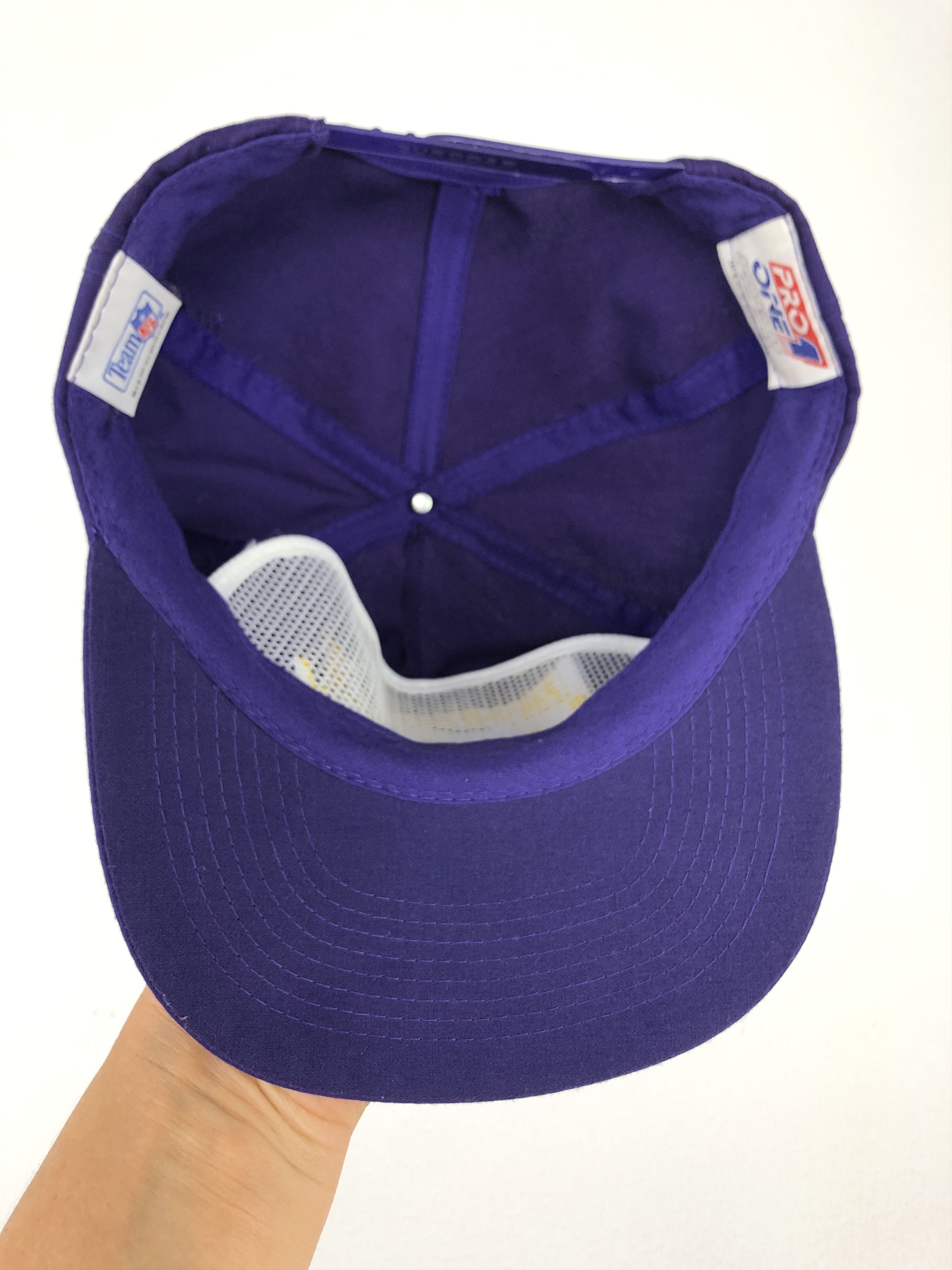 Vintage Vintage Minnesota Vikings Cap Snapback Logo Football Size ONE SIZE - 9 Thumbnail