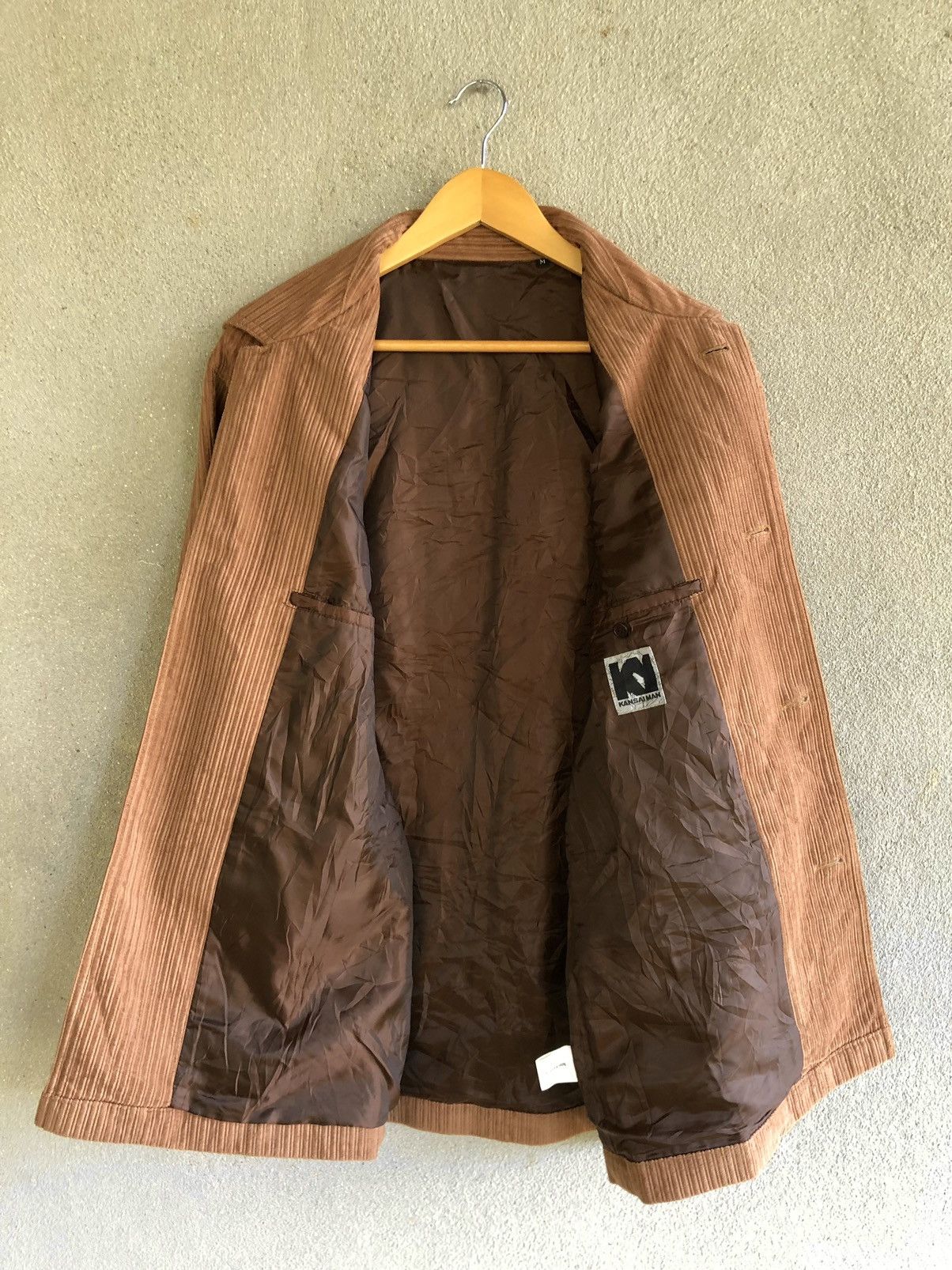 Kansai Yamamoto Vintage Kansai Man Corduroy brown jacket Size US M / EU 48-50 / 2 - 3 Thumbnail