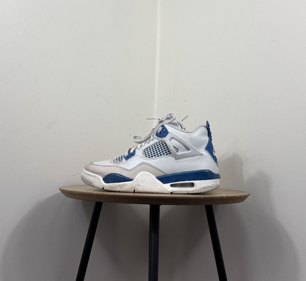 Jordan Brand Jordan 4 Retro Military Blue 2024 GS Sneakers Shoes Size 7Y Size US 7 / EU 40 - 12 Thumbnail