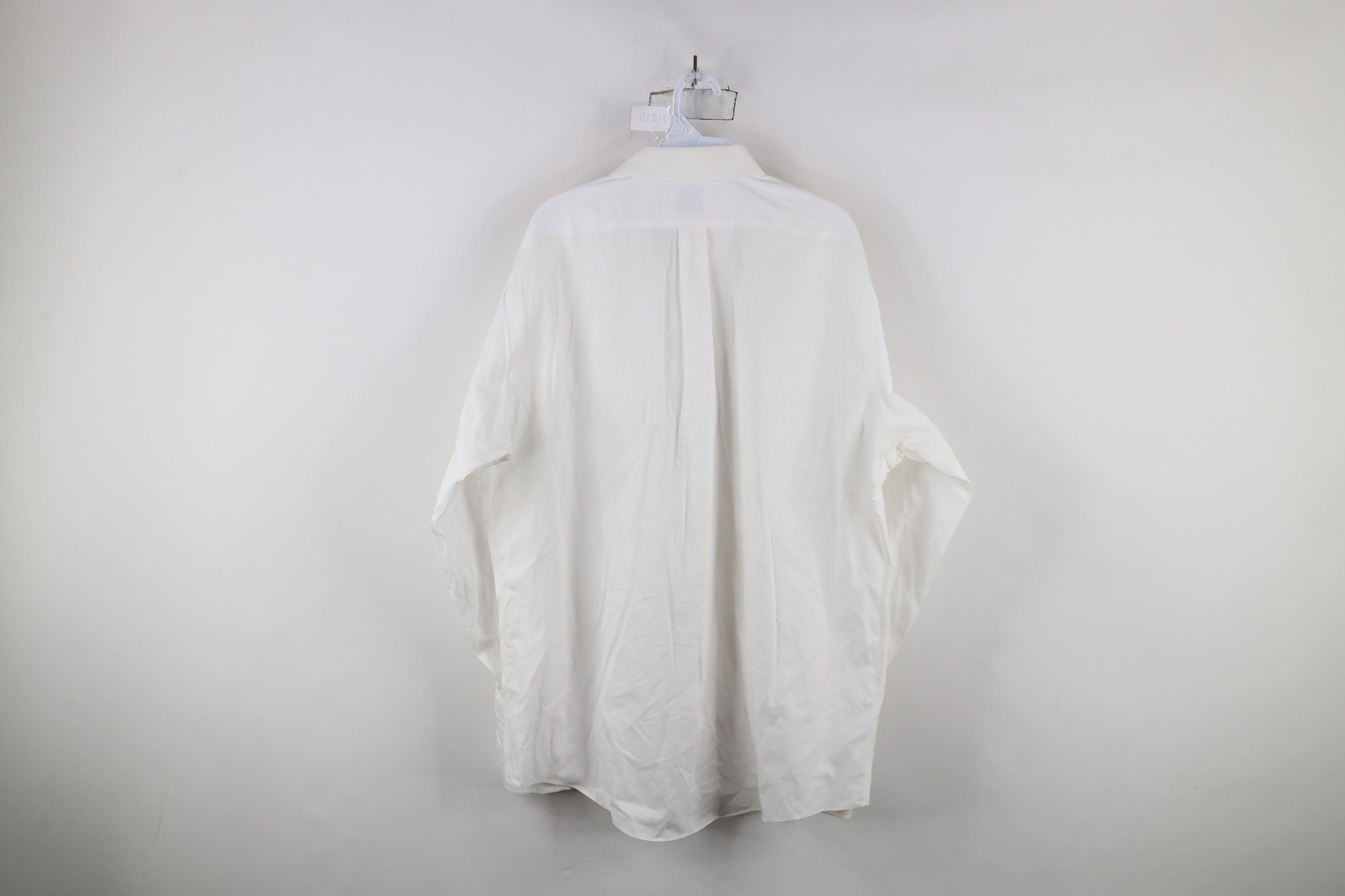 Brooks Brothers × Vintage Vintage Brooks Brothers Cuff Non Iron Button Shirt White Size US M / EU 48-50 / 2 - 12 Thumbnail