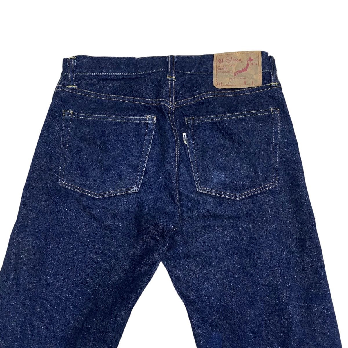 Orslow OrSlow 105 Standard Fit One Wash 13.5oz Selvedge Size US 30 / EU 46 - 5 Thumbnail