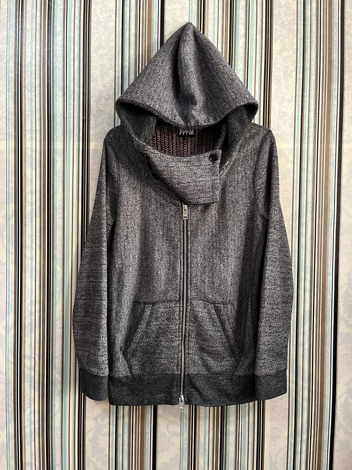 Japanese Brand 2000s PPFM big collar blended #H1 Size M / US 6-8 / IT 42-44 - 1 Thumbnail