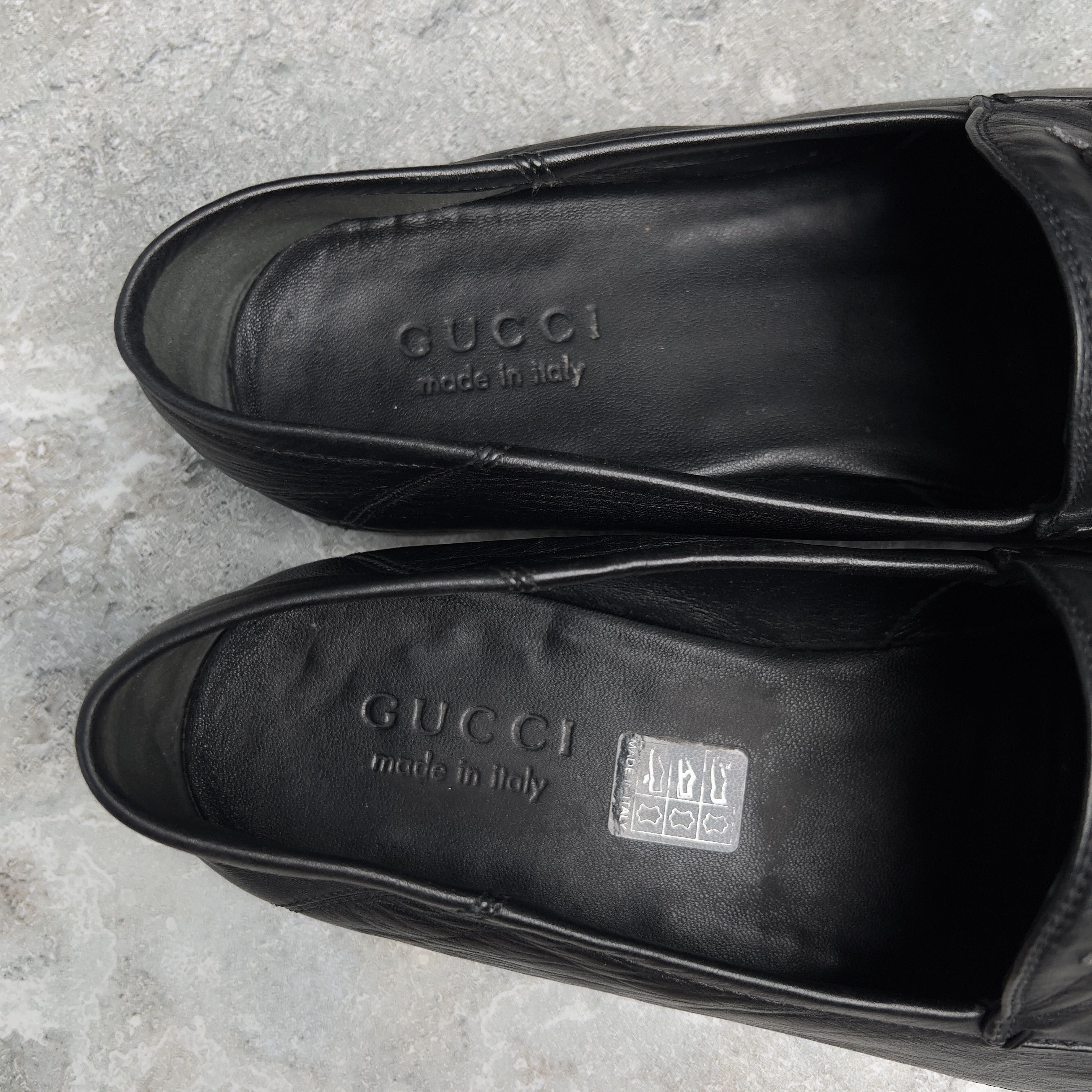 Gucci GUCCI Horsebit Jordaan Snake Collapsible Loafer Leather Size US 8.5 / EU 41-42 - 11 Thumbnail