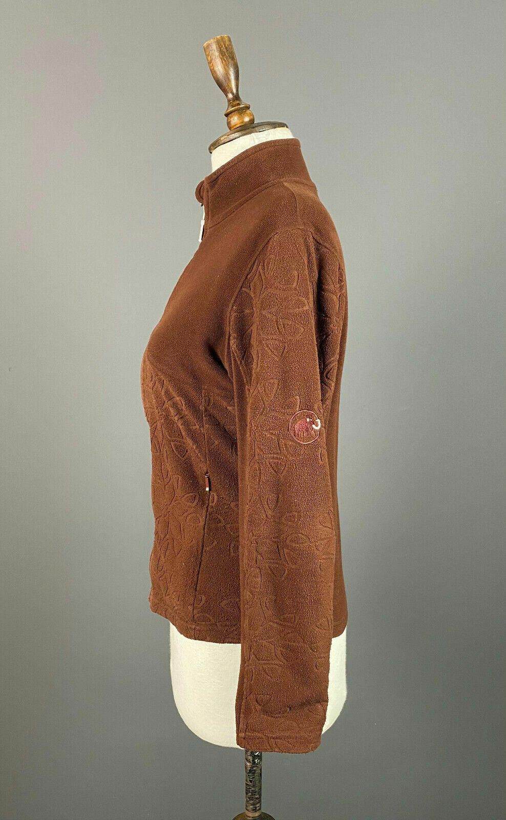 Mammut Ladies Mammut Technopile Borwn Floral Sweater Size M Size M / US 6-8 / IT 42-44 - 6 Thumbnail