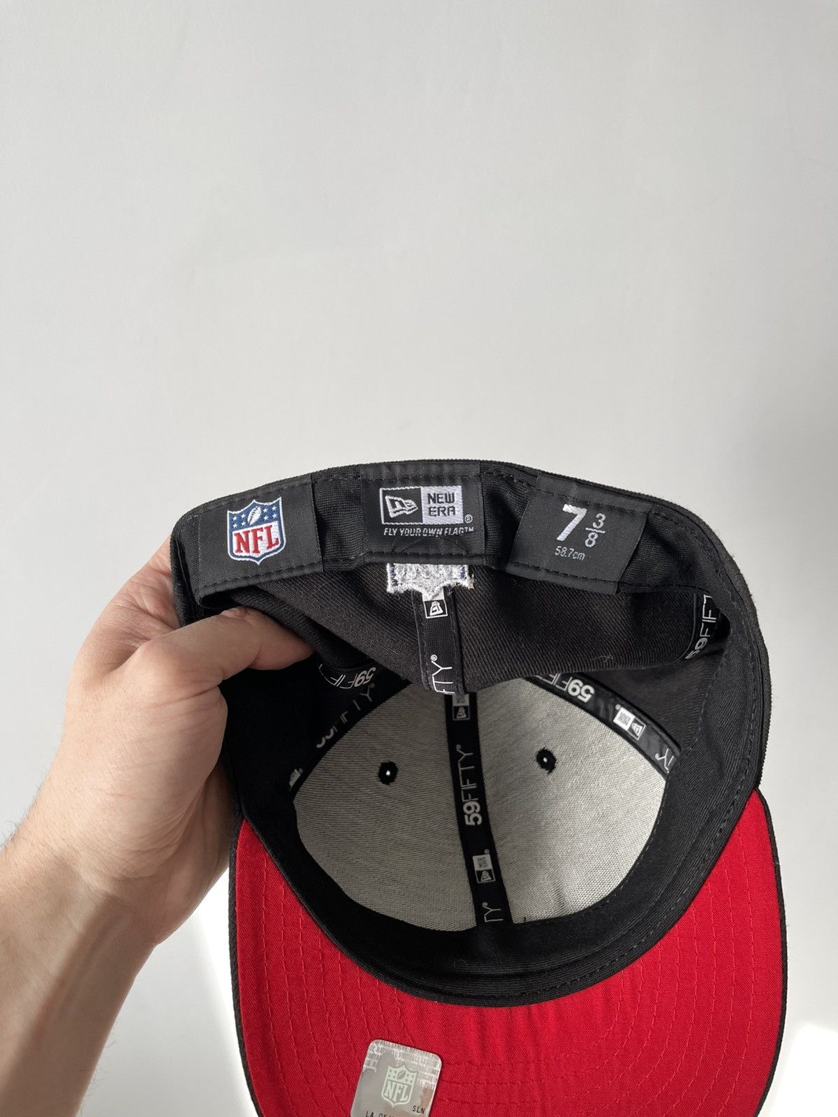 New Era New Era 59FIFTY Atlanta Falcons 7 3/8 Fitted Hat NFL Cap Size ONE SIZE - 8 Thumbnail