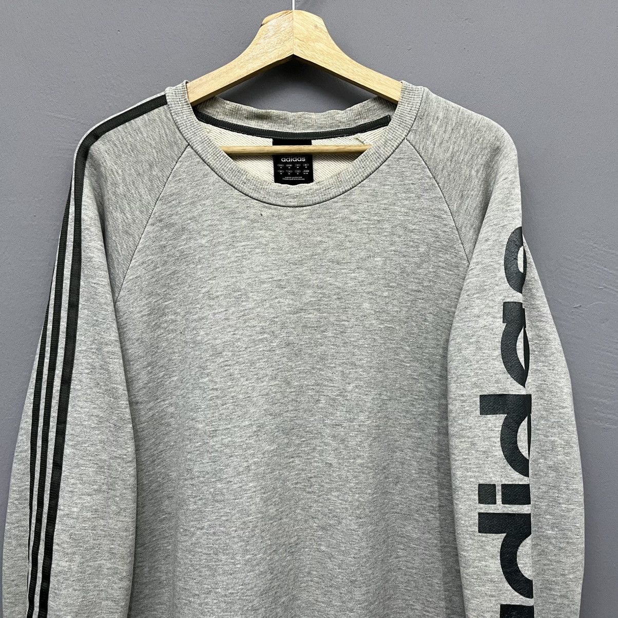 Adidas Adidas Sleeve Print Sweatshirt Size US L / EU 52-54 / 3 - 3 Thumbnail