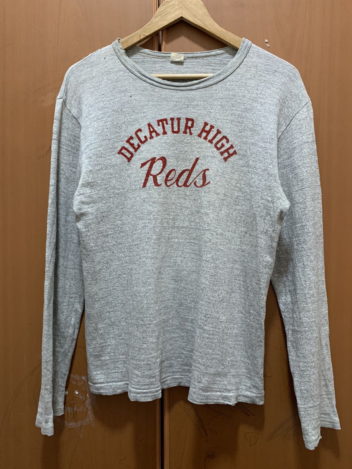 Warehouse Vintage Japanese Brand Warehouse Distressed Long Sleeve Tee Size US M / EU 48-50 / 2 - 1 Thumbnail