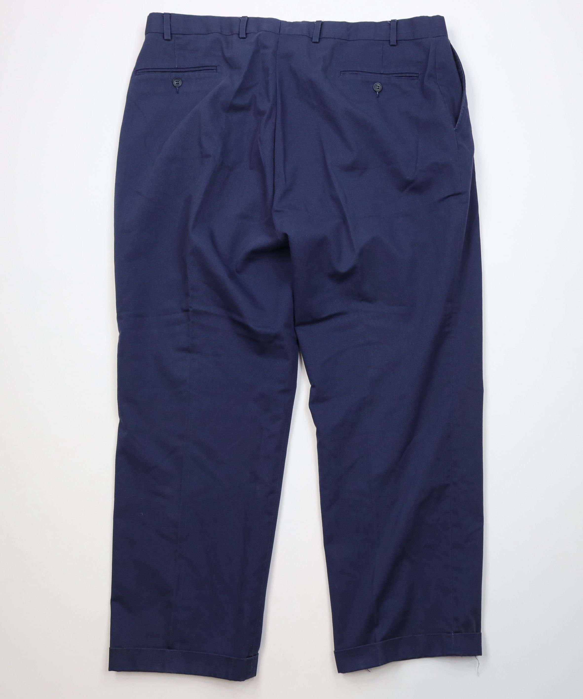 Eddie Bauer Vintage 90s Eddie Bauer Twill Wide Leg Chino Pants Blue Size US 40 / EU 56 - 12 Thumbnail