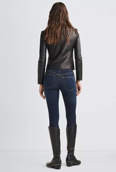 Rag & Bone Rag and Bone Cate Ankle Skinny Jean High Stretch Denim 25 Size 25" / US 0 / IT 36 - 2 Thumbnail