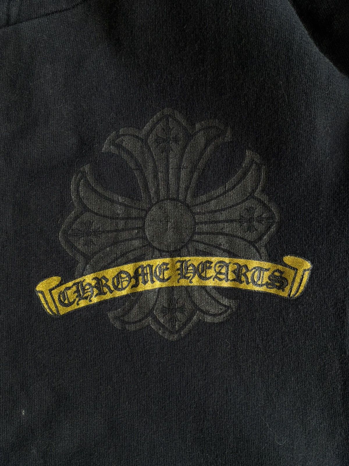 Chrome Hearts Chrome Hearts - Cracked Logo Horseshoe - Zip Hoodie Size US S / EU 44-46 / 1 - 9 Thumbnail