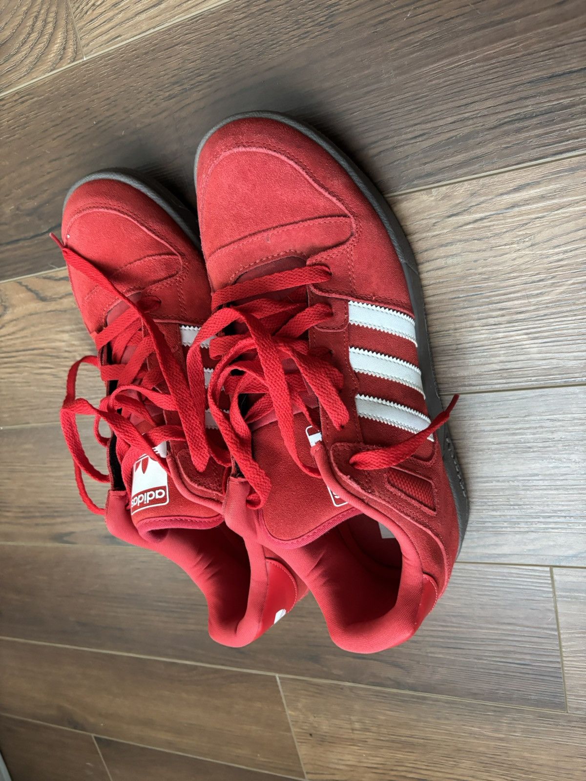 Adidas Adidas Bucktown Red/White Size 12 Size US 12 / EU 45 - 11 Thumbnail