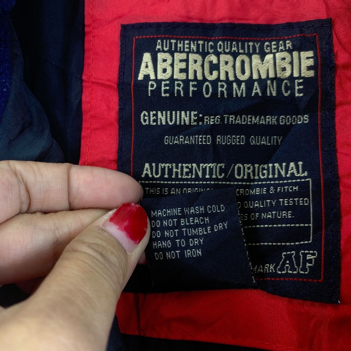 Abercrombie & Fitch ABERCROMBIE & FITCH Sailing Gear Performance Coat Jacket Size US XL / EU 56 / 4 - 9 Thumbnail