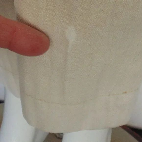 Vintage Rocky Mountain Jeans, Jacquard/Herringbone Cream/White Size 29" - 7 Thumbnail