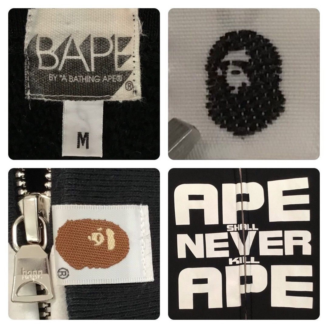 Bape BAPE ASNKA Soldier Logo Full Zip Hoodie a bathing ape NIGO Size US M / EU 48-50 / 2 - 9 Thumbnail