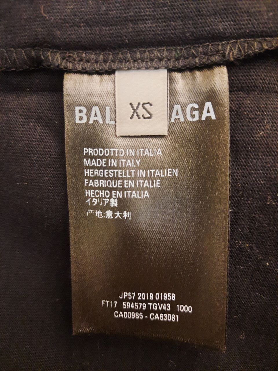 Balenciaga Paris Eiffel Tower Logo Tee Size US XS / EU 42 / 0 - 4 Thumbnail