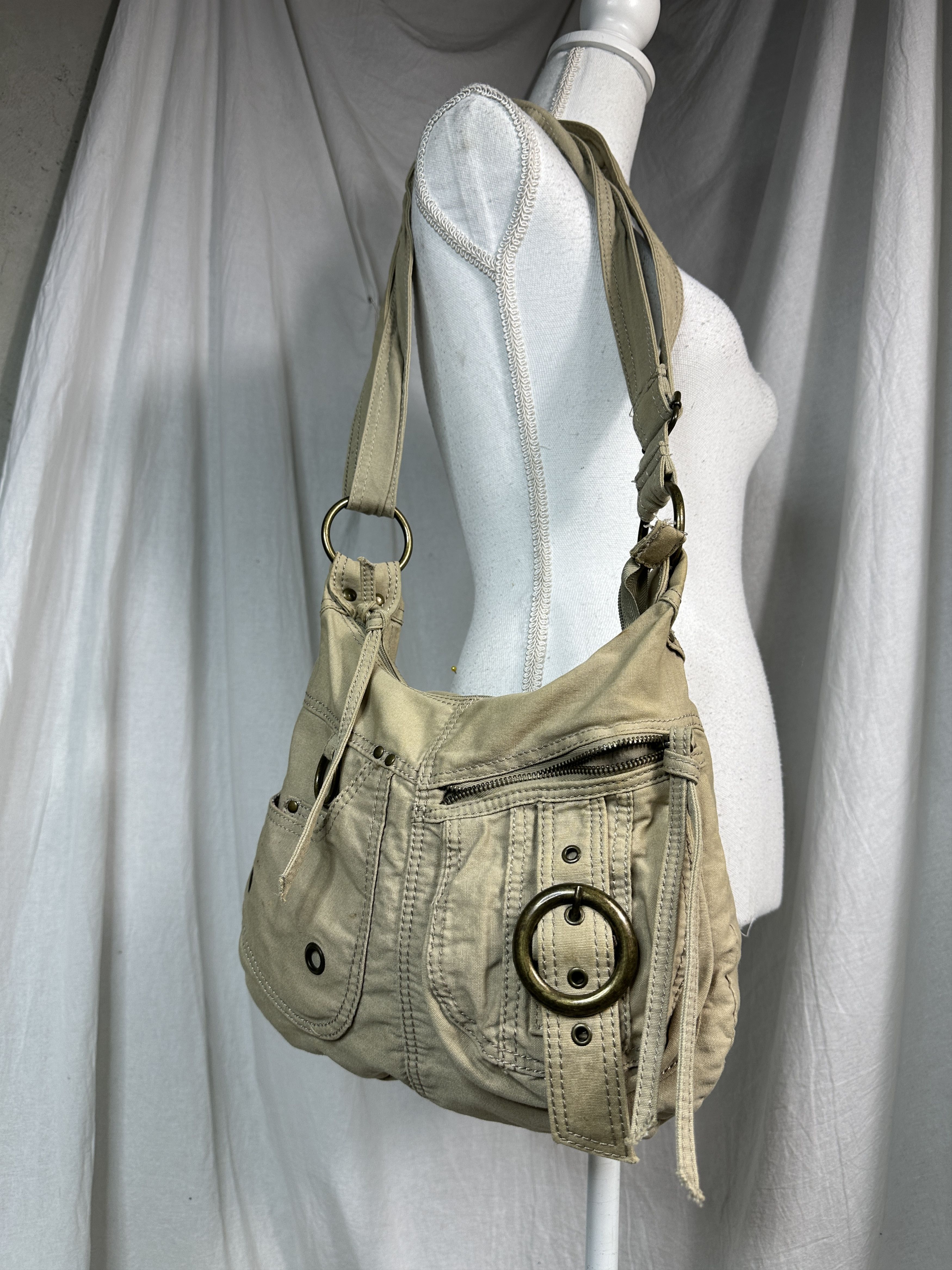 Vintage Vintage Cargo Purse Bag Satchel Size ONE SIZE - 1 Thumbnail