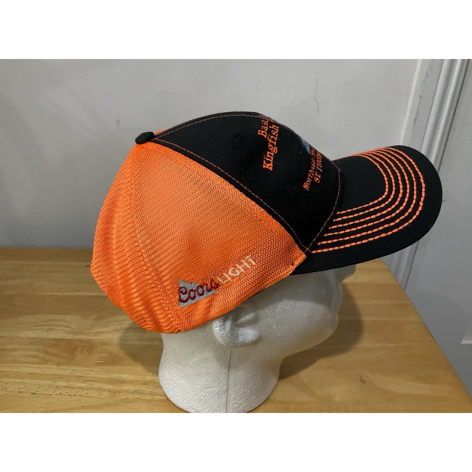 Other King Fish Snapback Baseball Truckers Mesh Cap Orange Size ONE SIZE - 4 Thumbnail