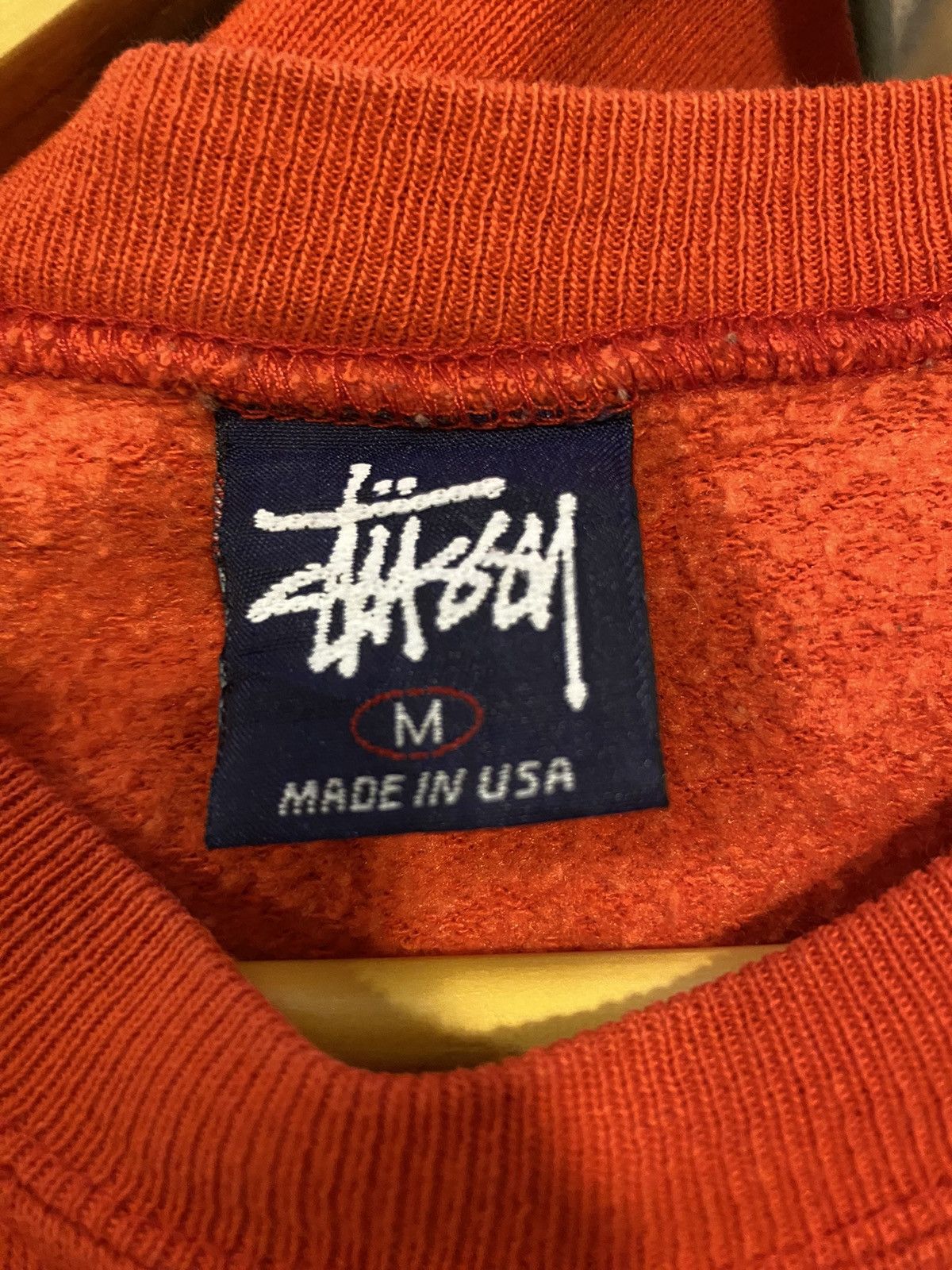 Stussy × Vintage Vintage Stussy Plain Sweatshirt Made in USA Size US M / EU 48-50 / 2 - 6 Thumbnail