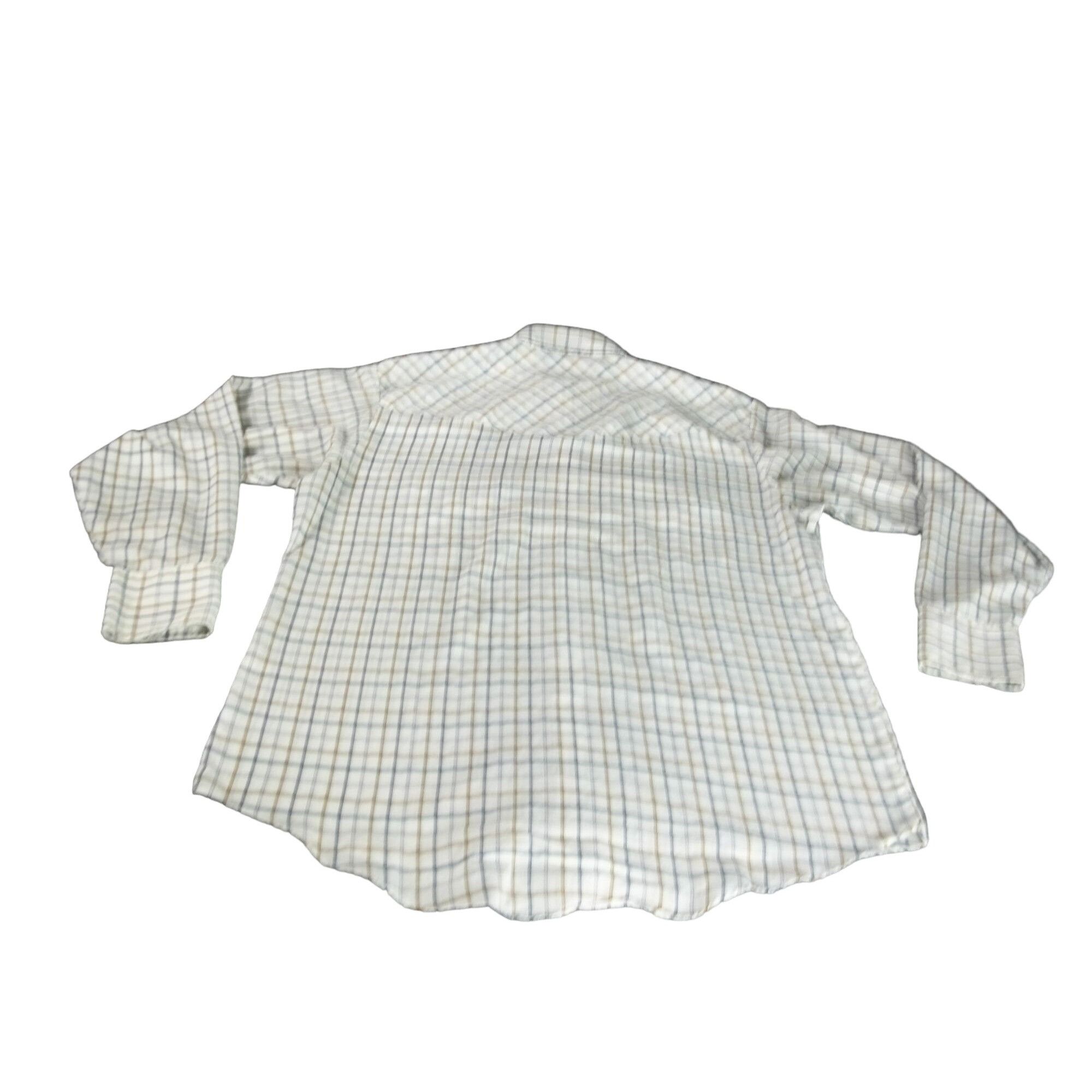 Vintage Vintage Plains Western Wear Pearl Snap Shirt Men Sz M Plaid Size US L / EU 52-54 / 3 - 7 Thumbnail