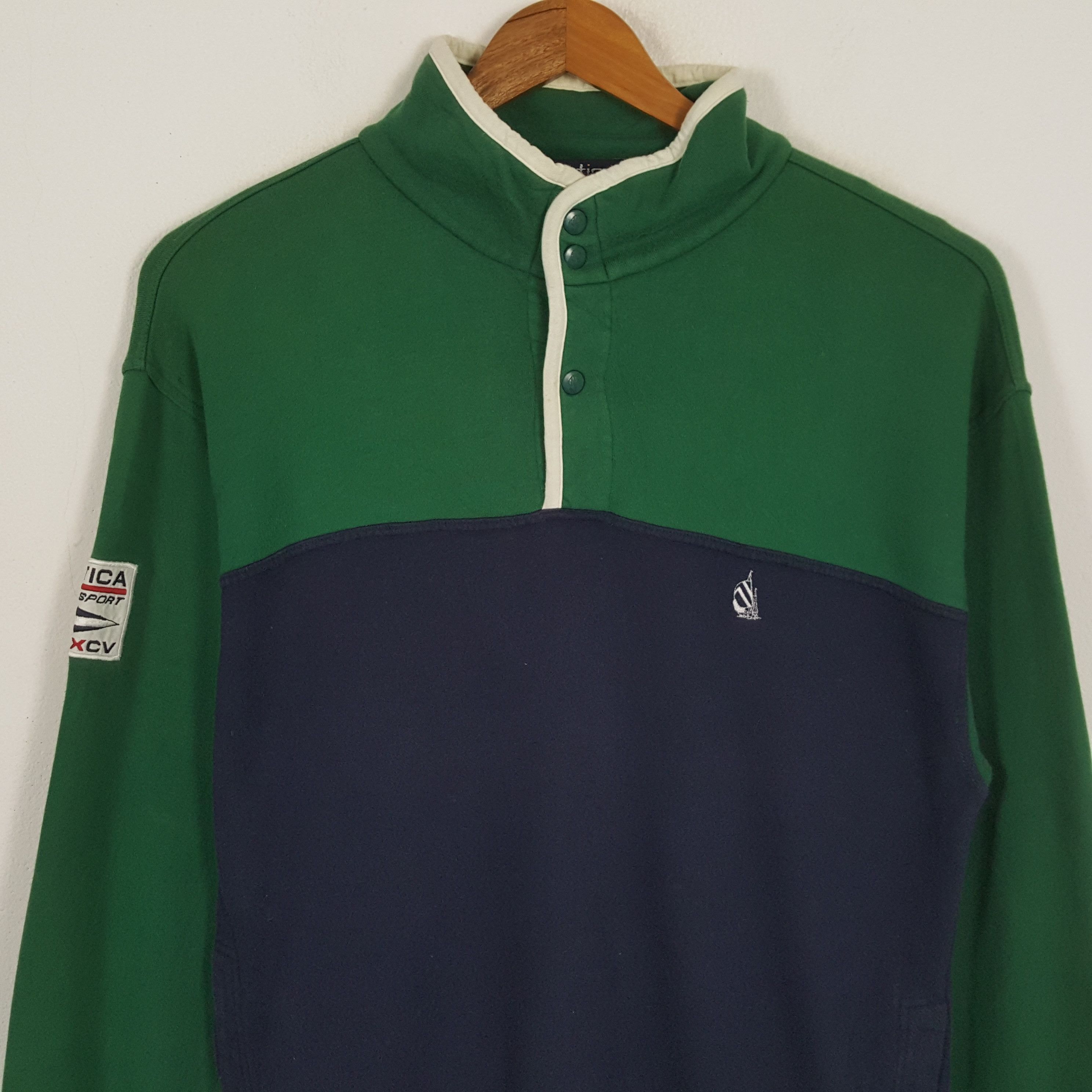 Nautica × Vintage Vintage NAUTICA Sportswear Streetwear Style Sweatshirts Size US M / EU 48-50 / 2 - 2 Thumbnail